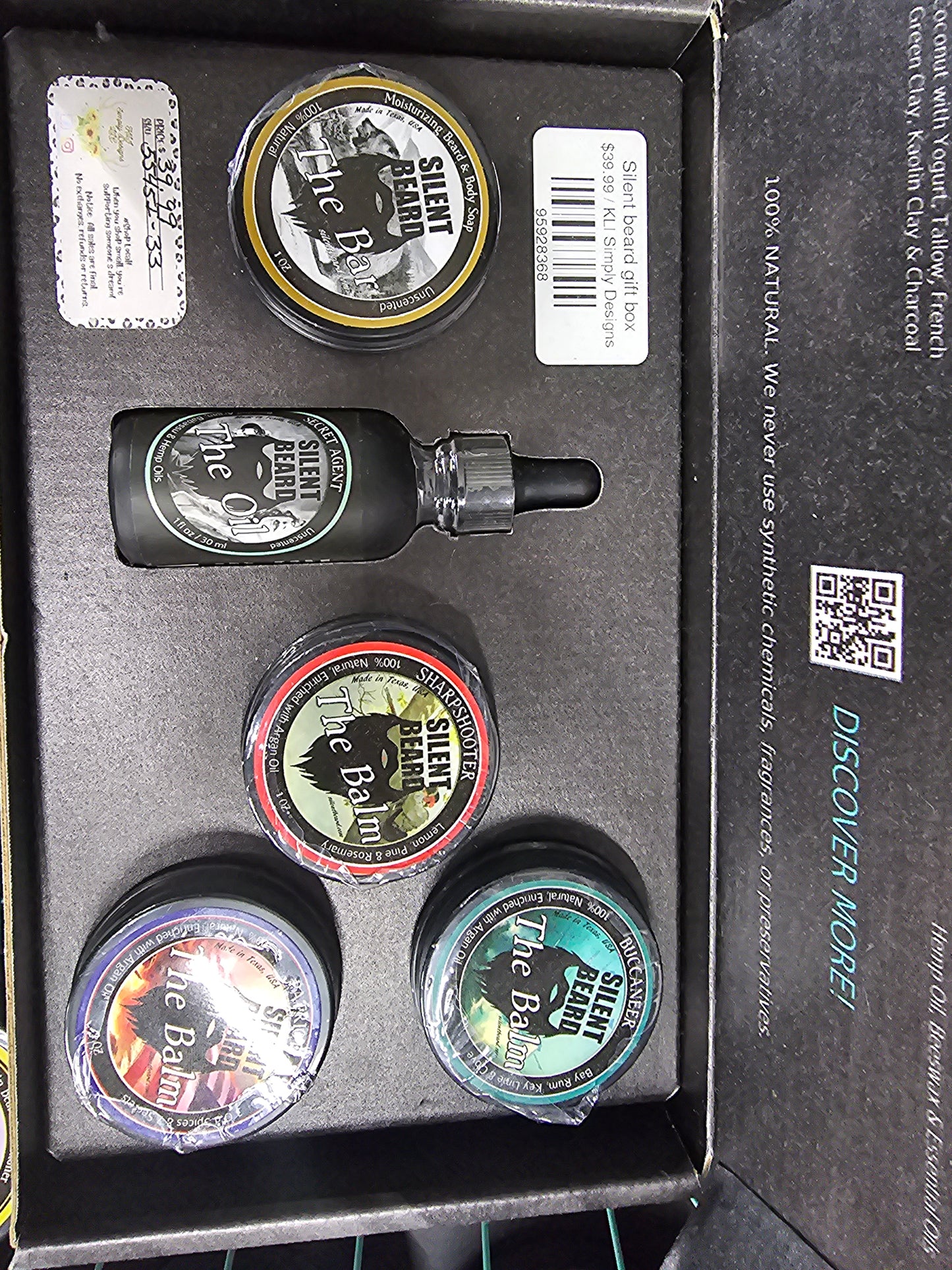 Silent beard gift box