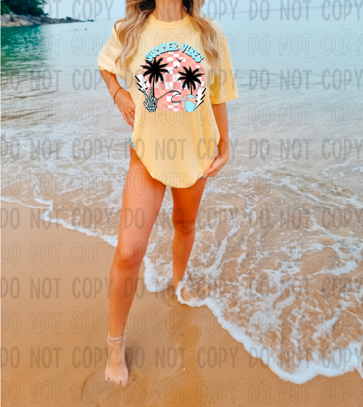 PREMADE GANG SHEET-Summer/Beach 22x60