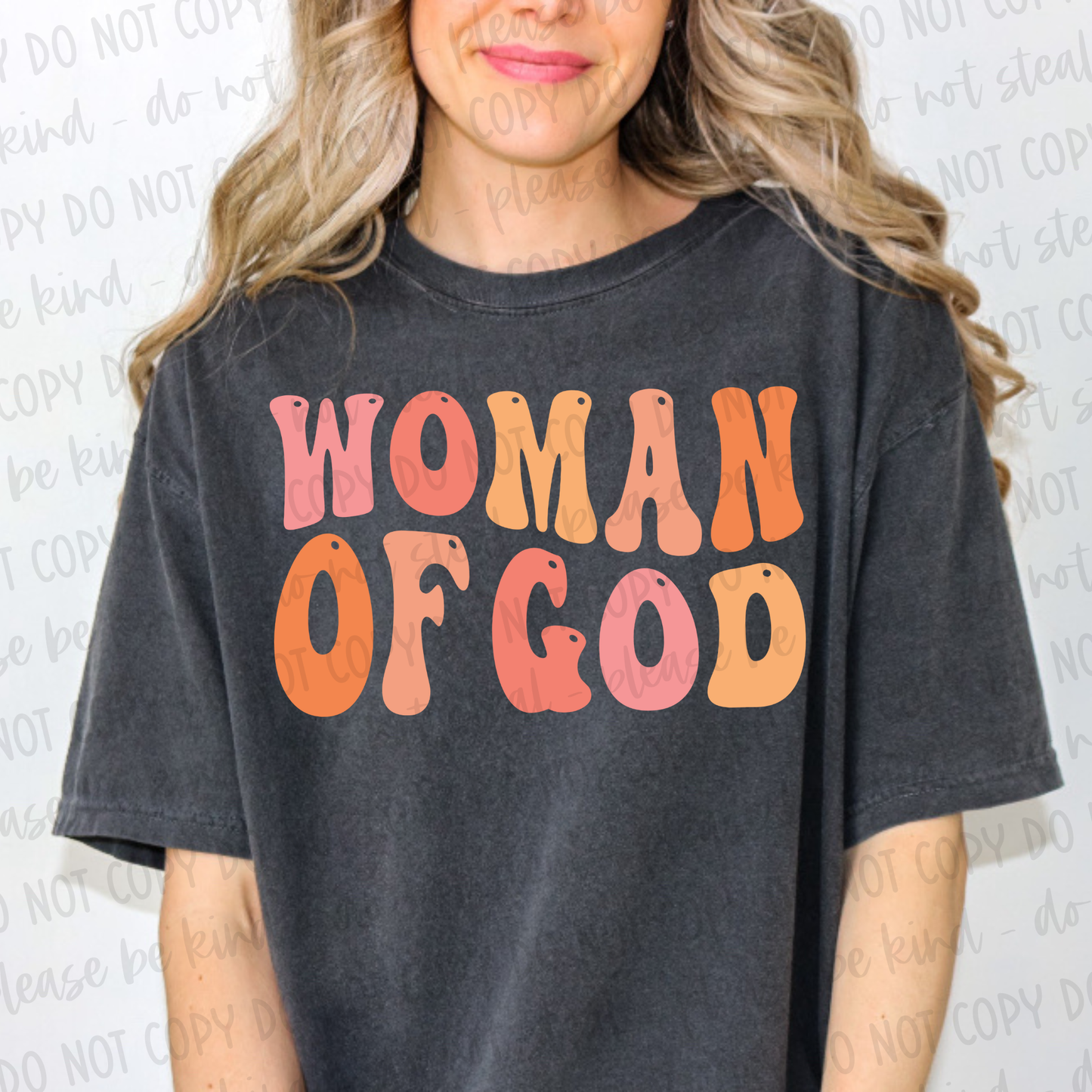 DTF TRANSFER Woman Of Faith