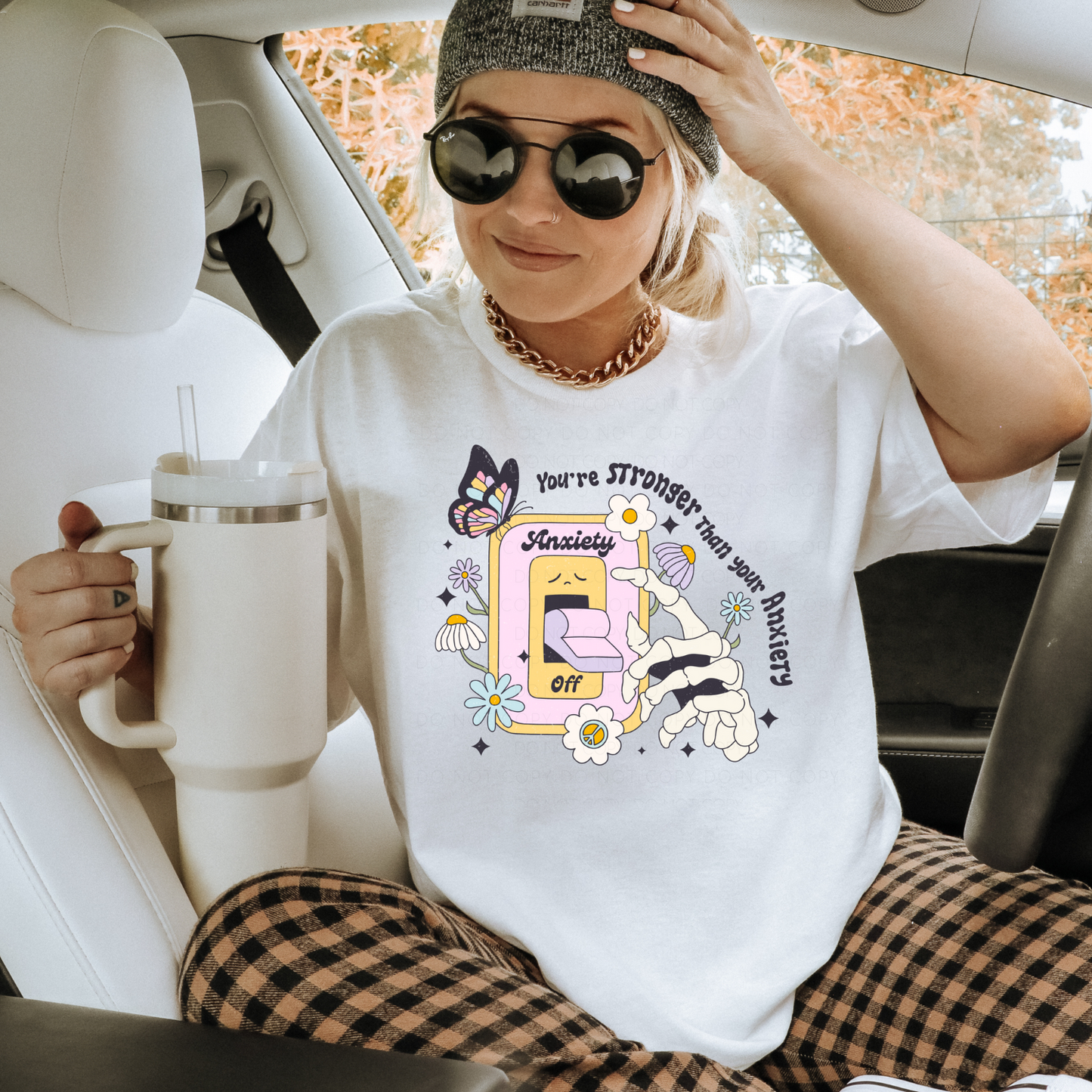 DTF TRANSFER You're Stronger Than Your Anxiety