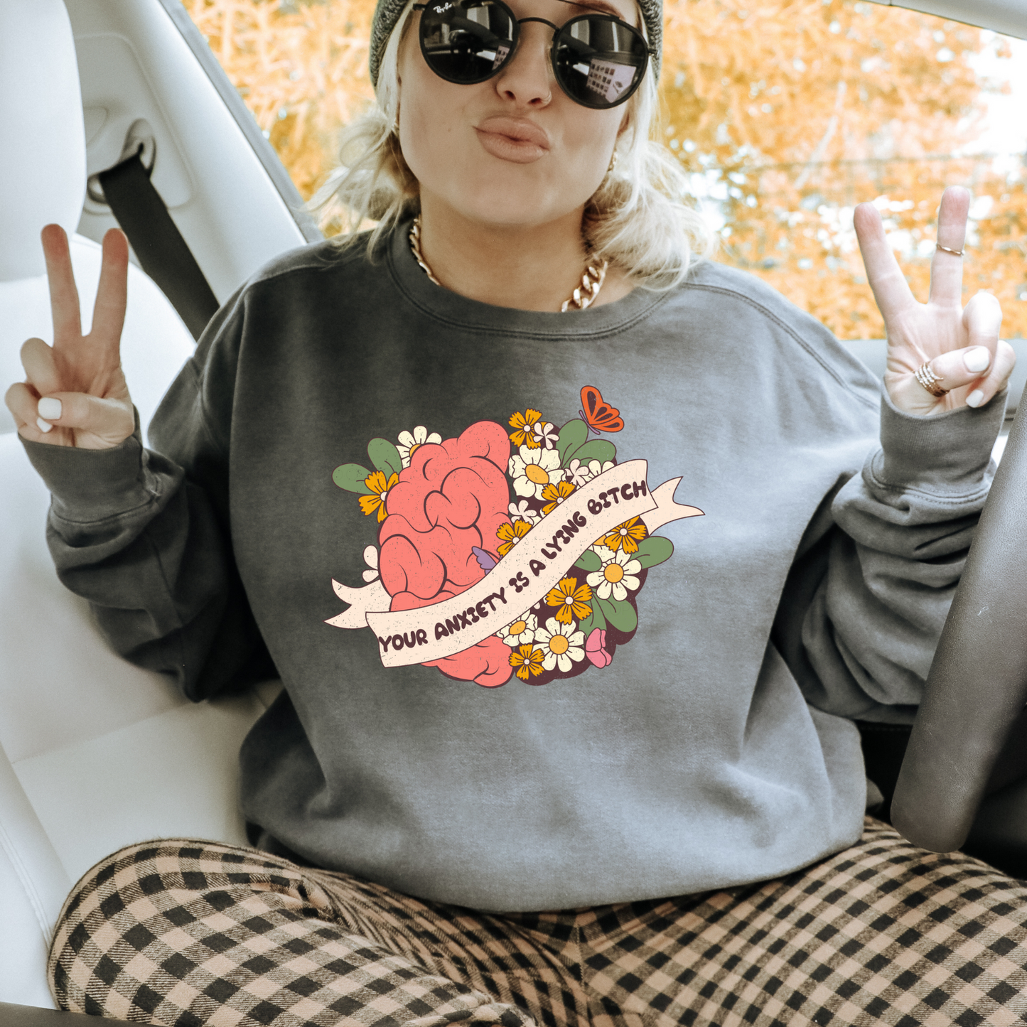 DTF TRANSFER Your Anxiety Is A Lying B