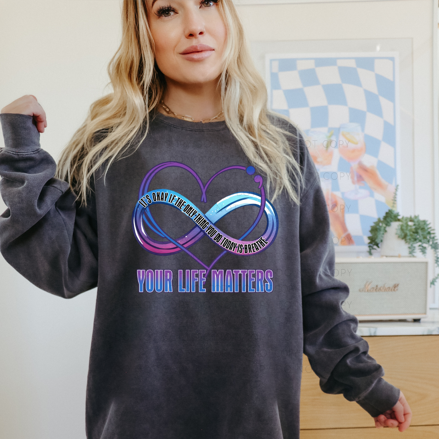 DTF TRANSFER Your Life Matters