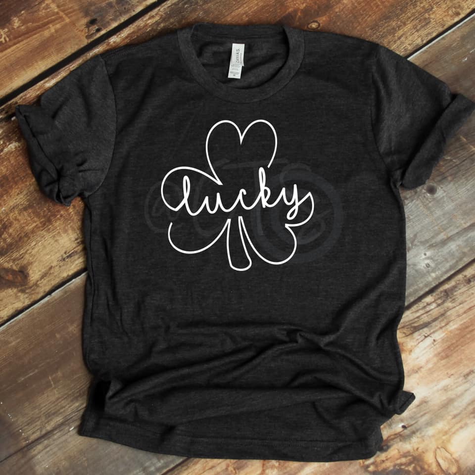 DTF TRANSFER Lucky Shamrock