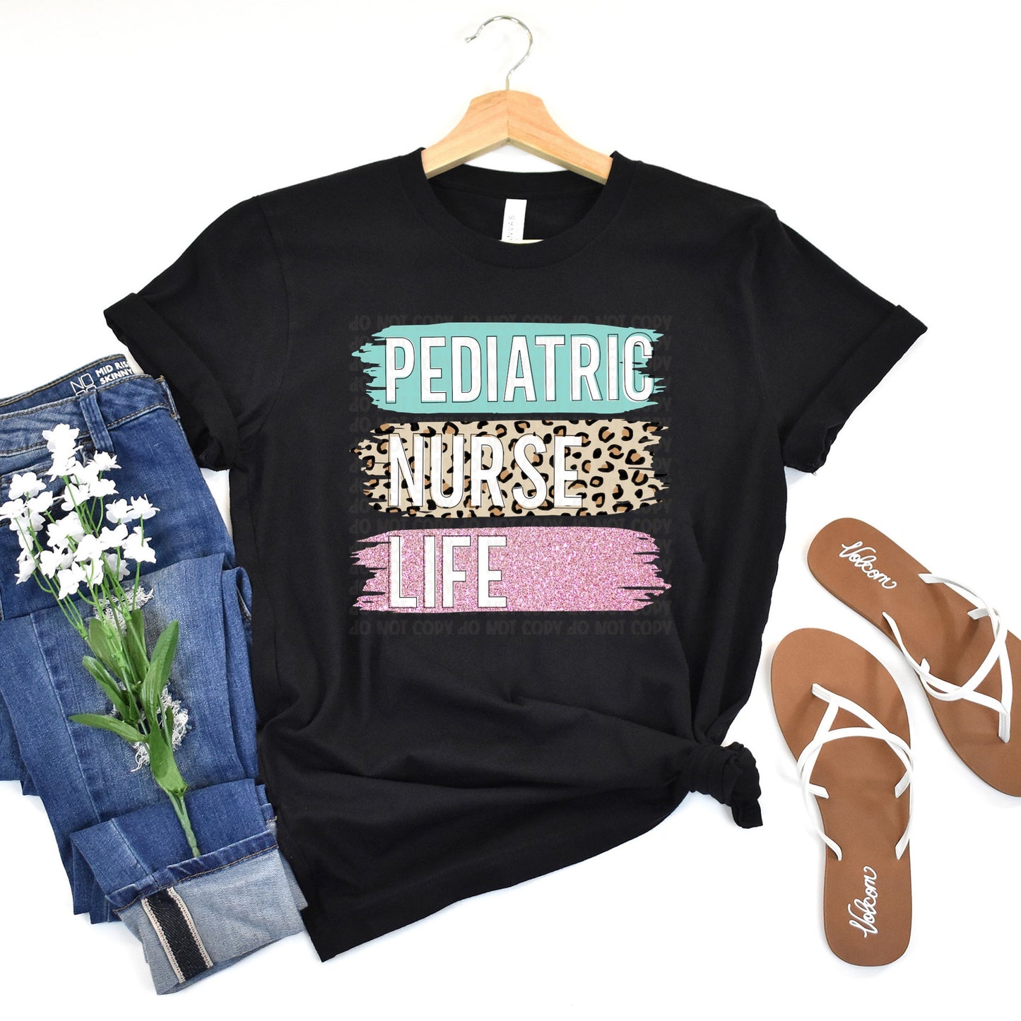 DTF TRANSFER Pediatric Nurse Life