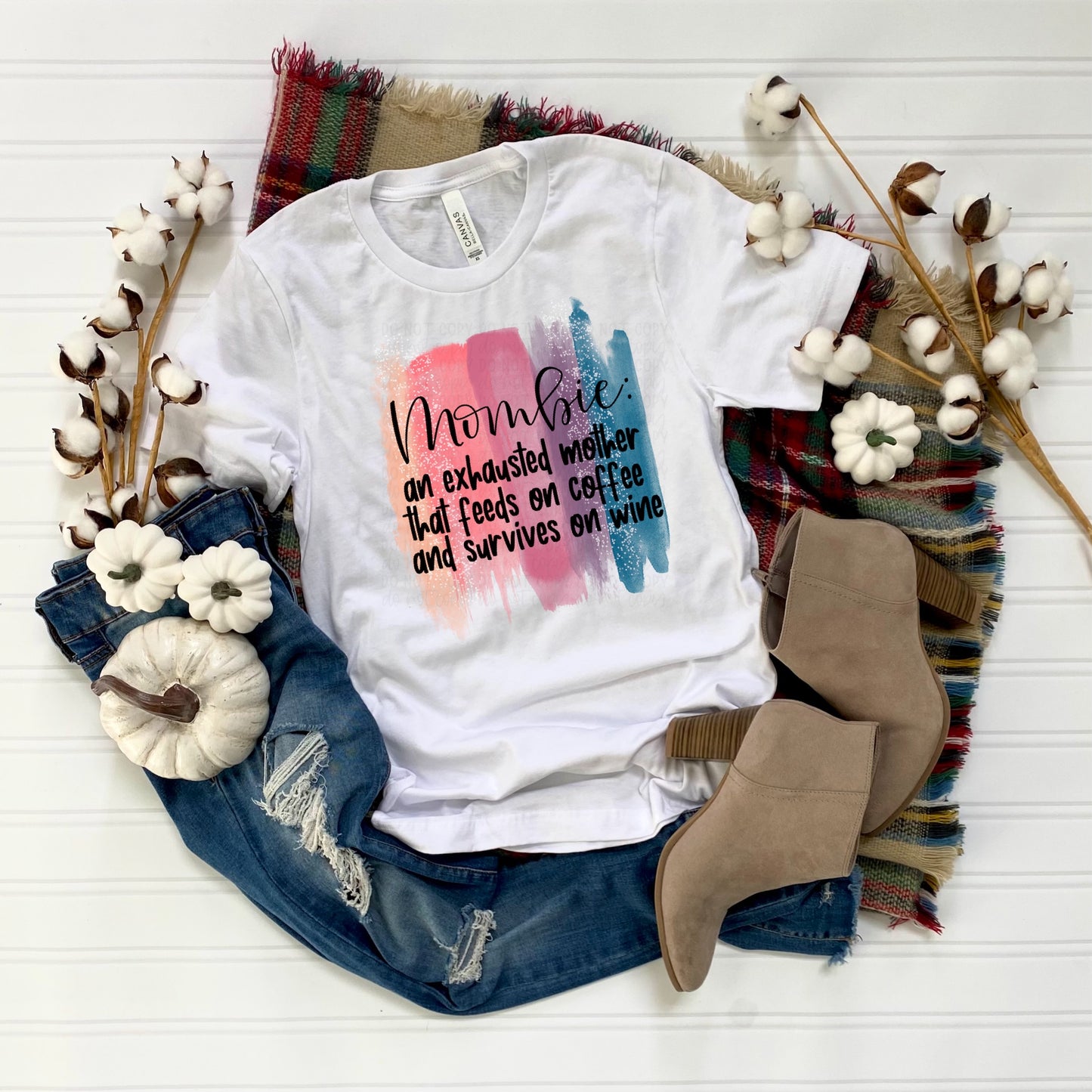 DTF TRANSFER Mombie (Coffee)