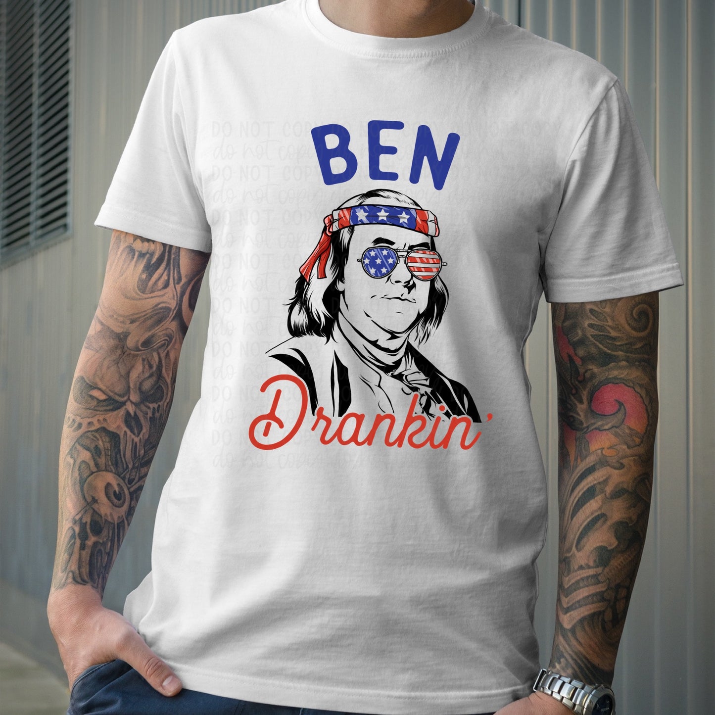 DTF TRANSFER Ben Drankin'