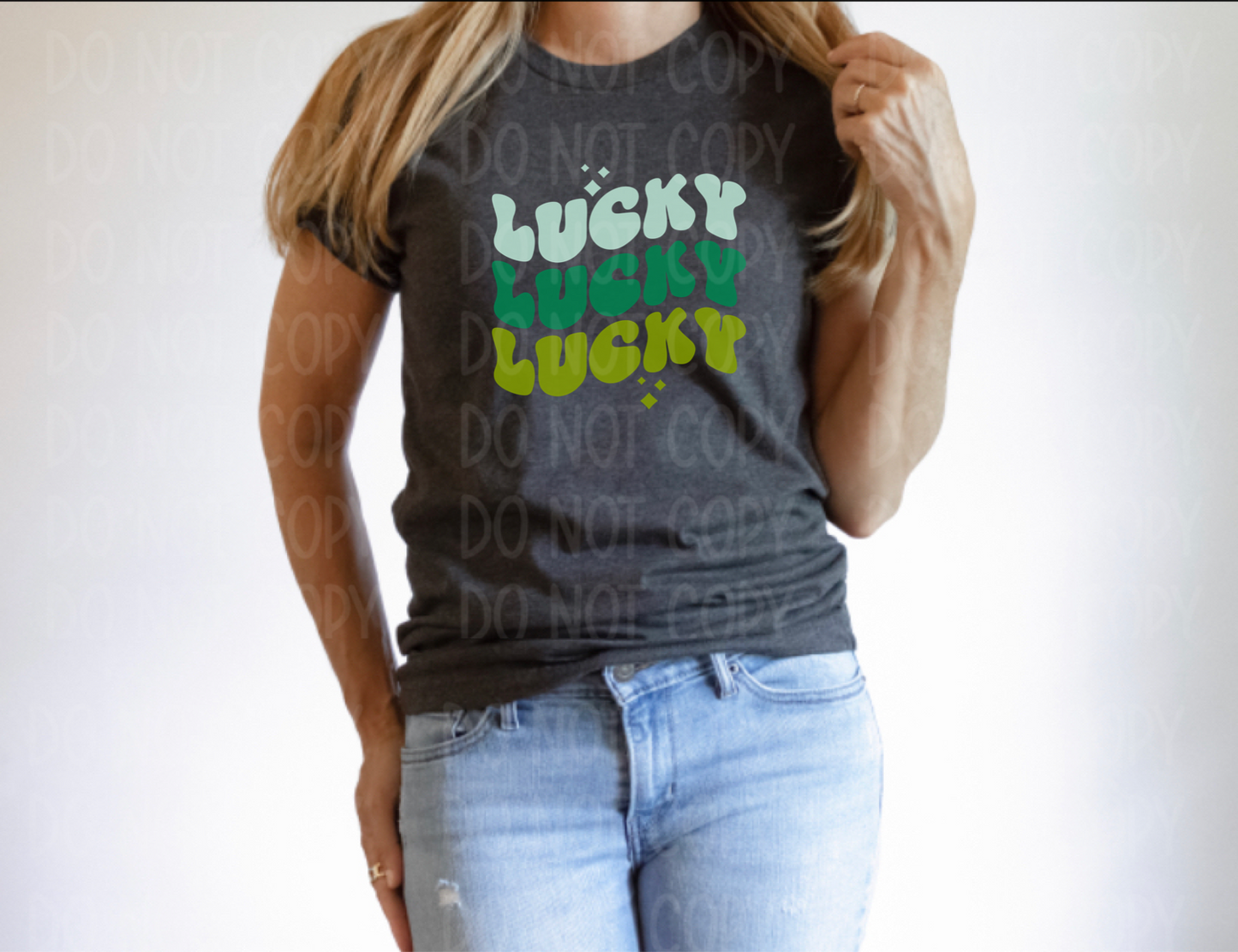 DTF TRANSFER Lucky Retro