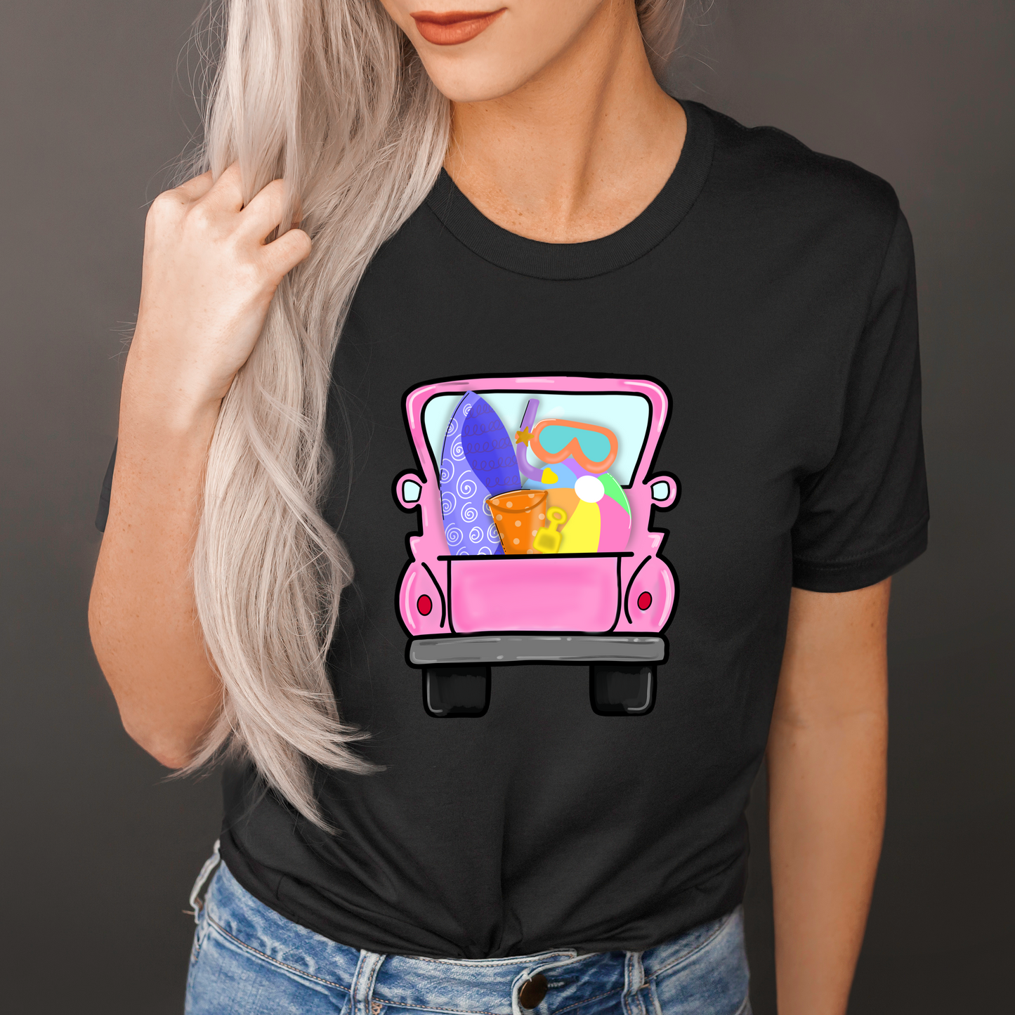 DTF TRANSFER Beach Trip Truck