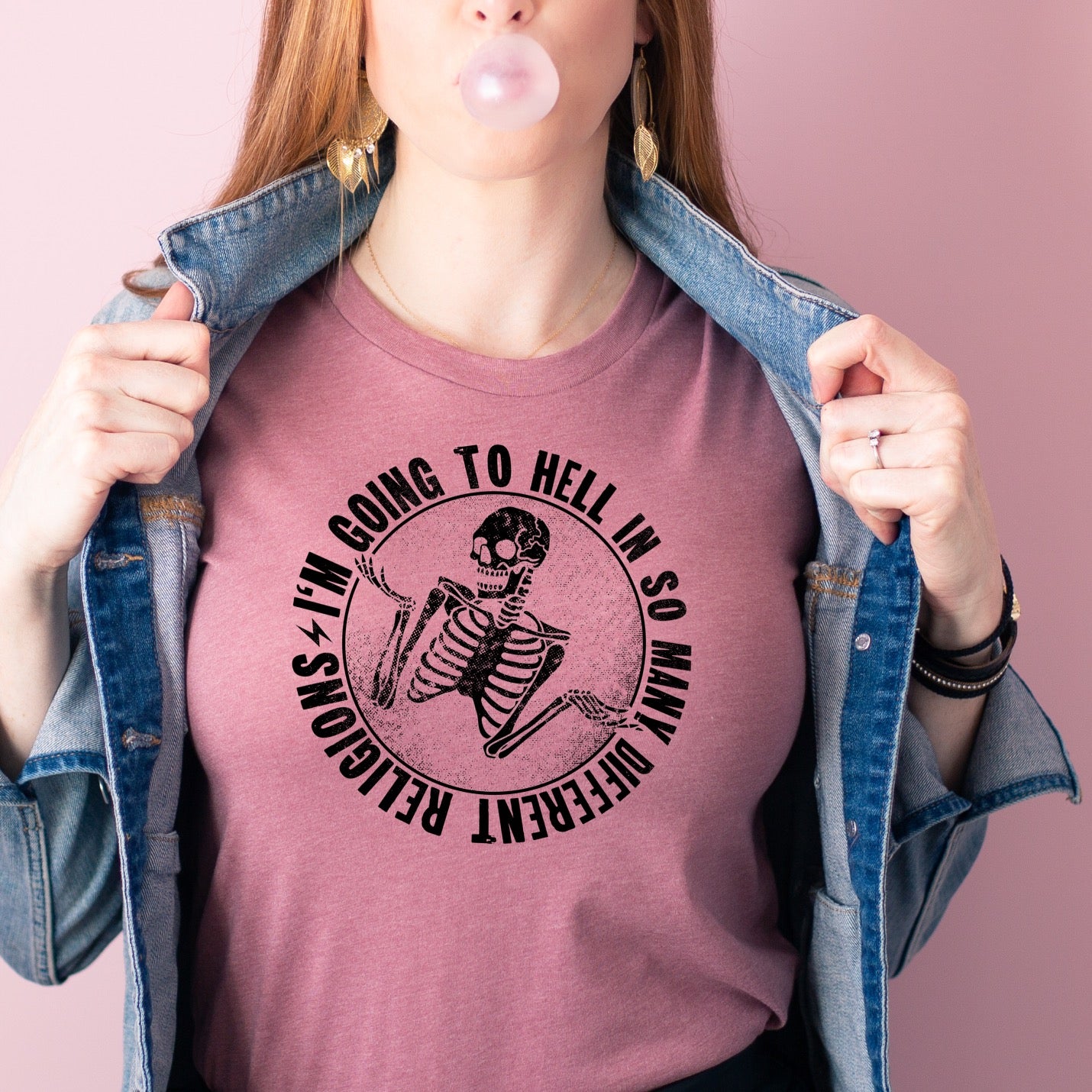 DTF TRANSFER I'm Going To Hell