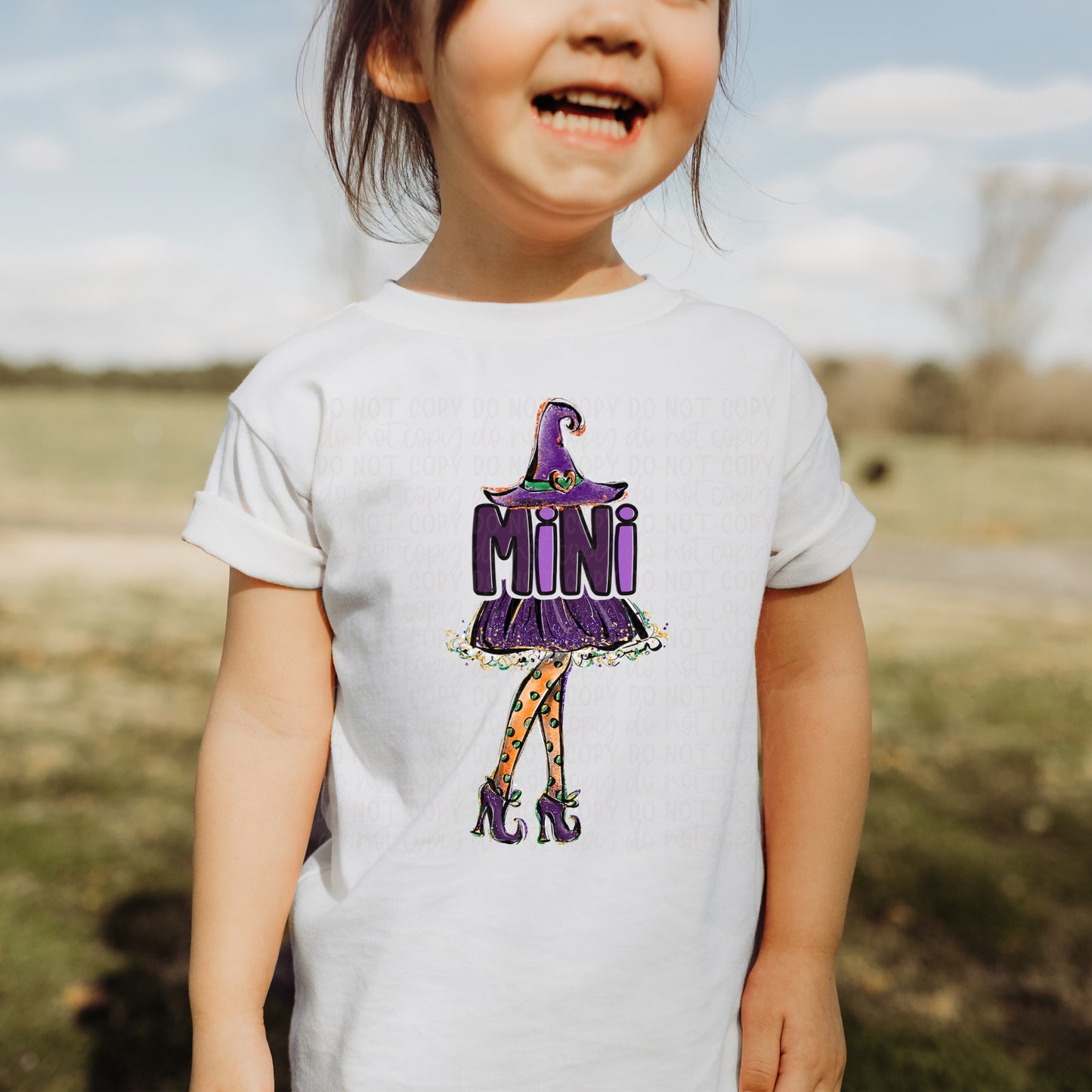 DTF TRANSFER Mini Witch