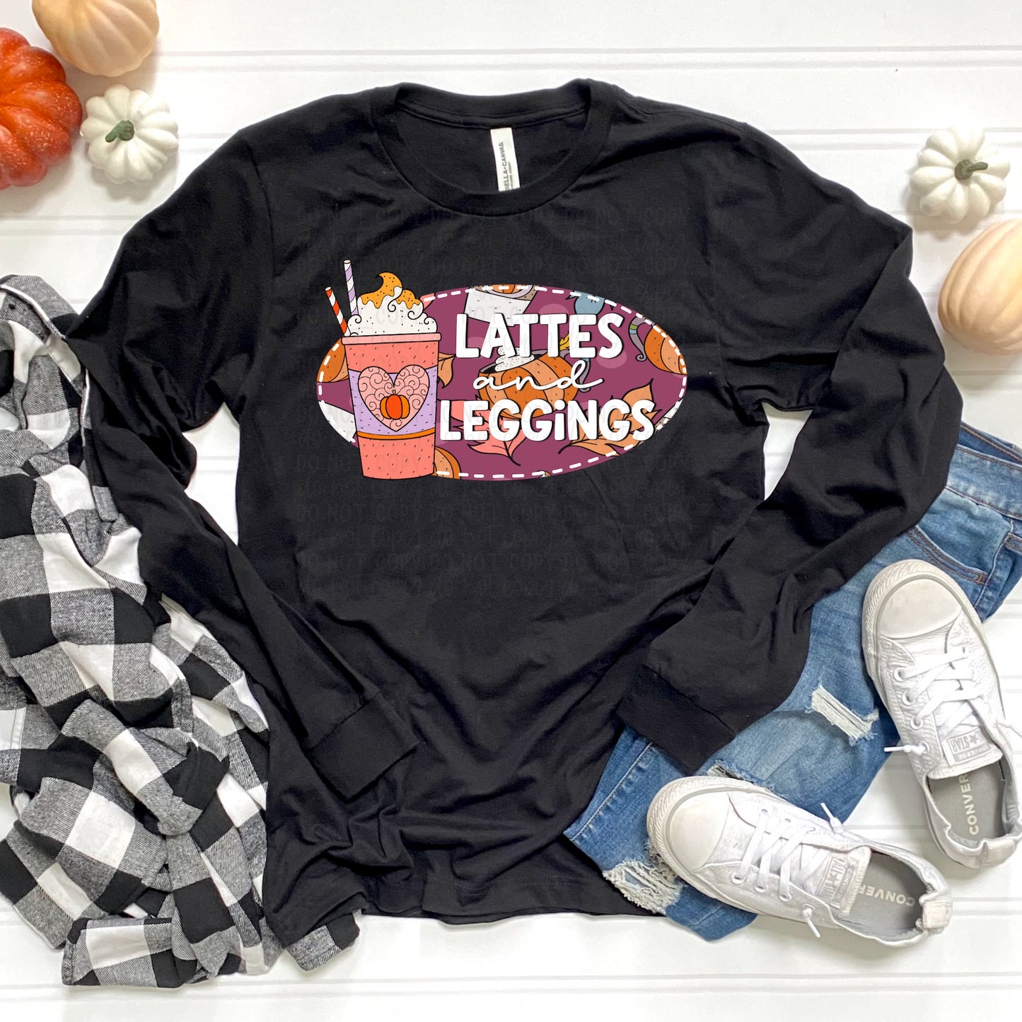 DTF TRANSFER Lattes & Leggings