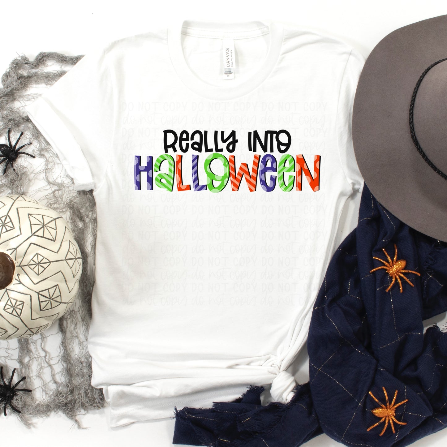 DTF TRANSFER Really Into Halloween