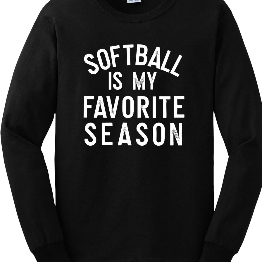DTF TRANSFER Softball Is My Favorite Season
