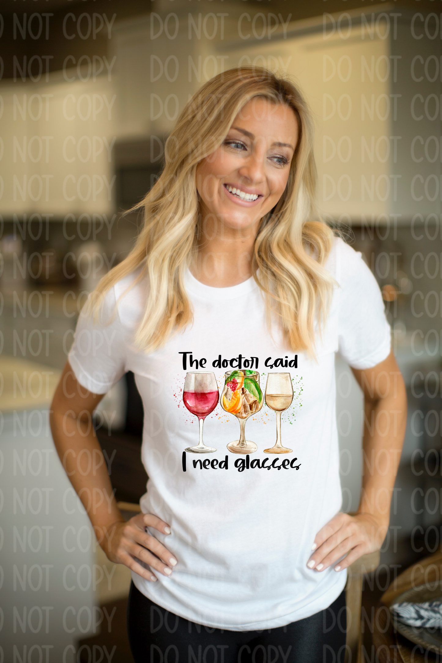 DTF TRANSFER The Doctor Said I Need Glasses