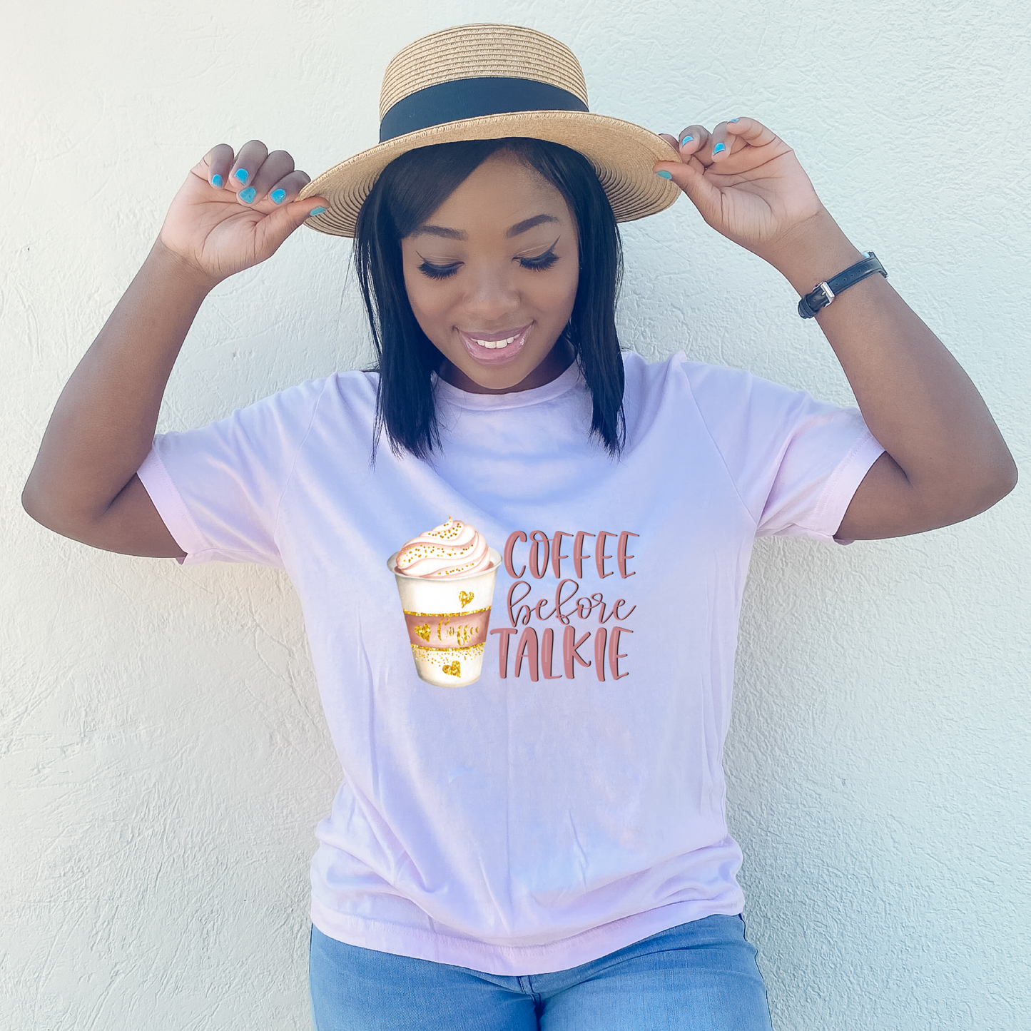 DTF TRANSFER Coffee Before Talkie