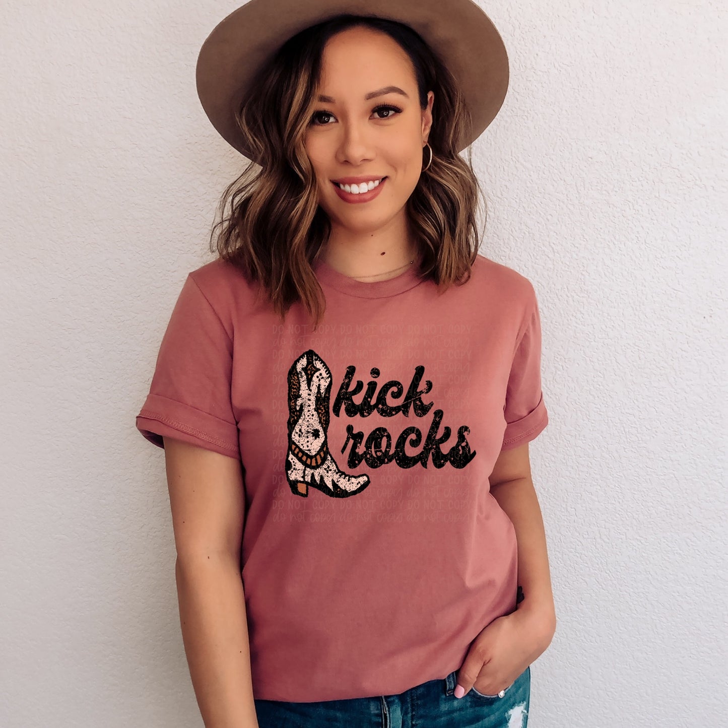 DTF TRANSFER Kick Rocks