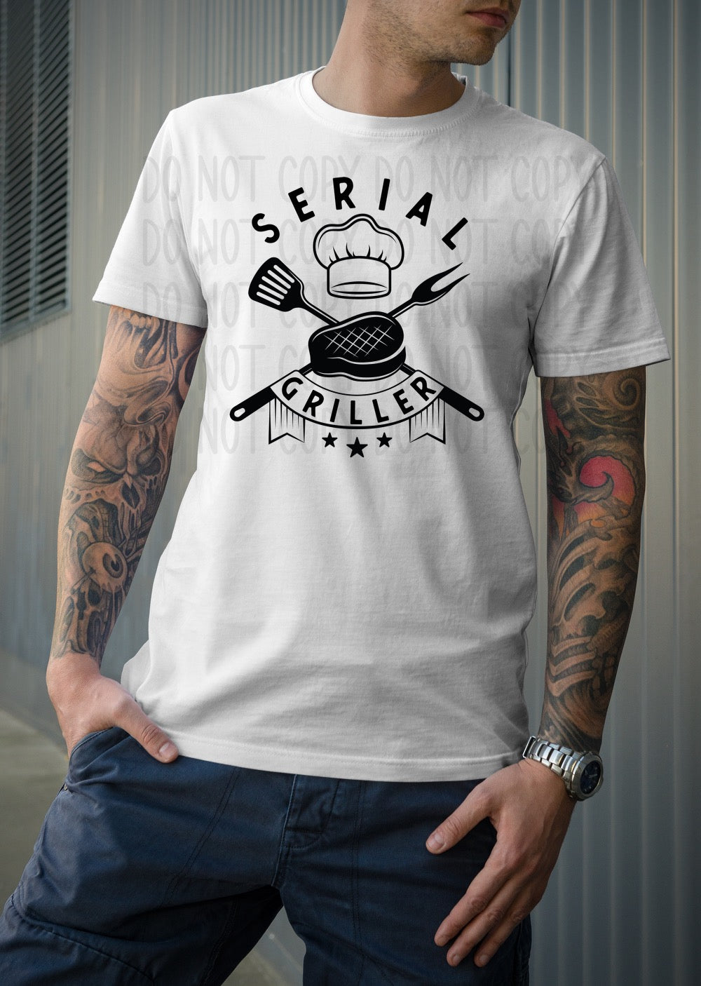 DTF TRANSFER Serial Griller