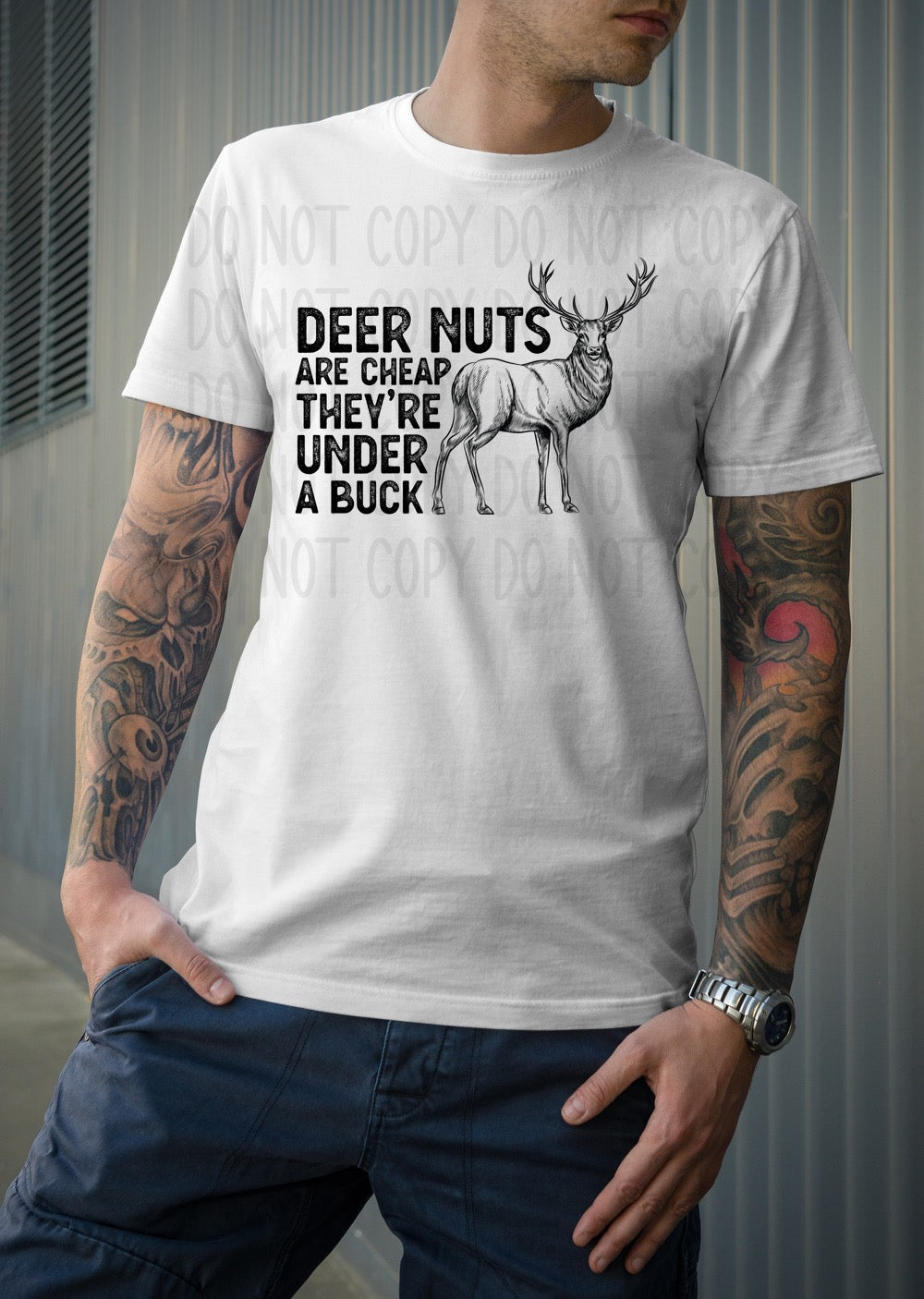 DTF TRANSFER Deer Nuts Are Cheap