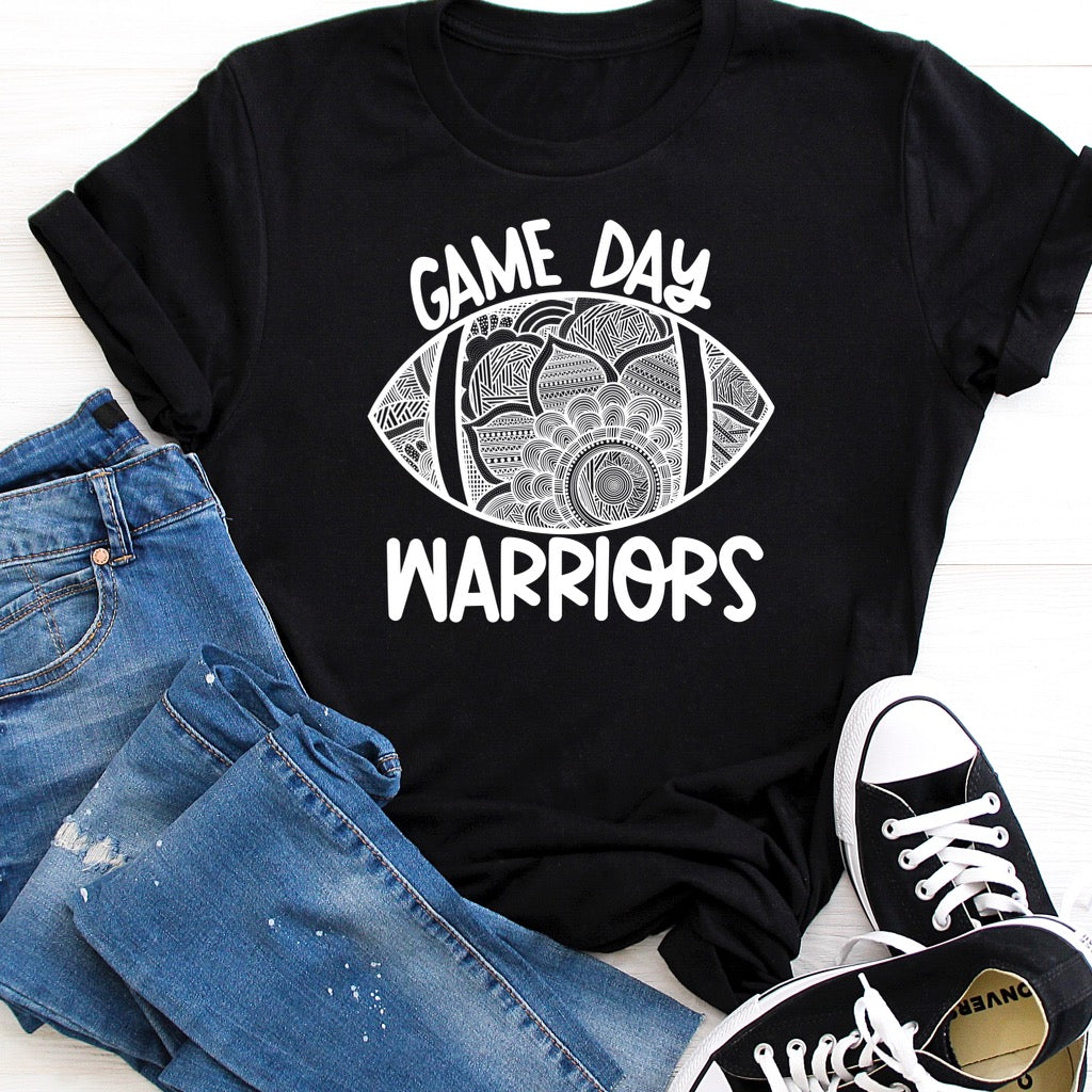 DTF TRANSFER Game Day Warriors