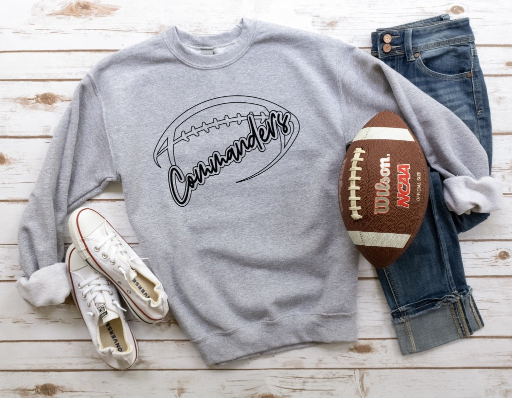 Custom Football Mascot Mock Up