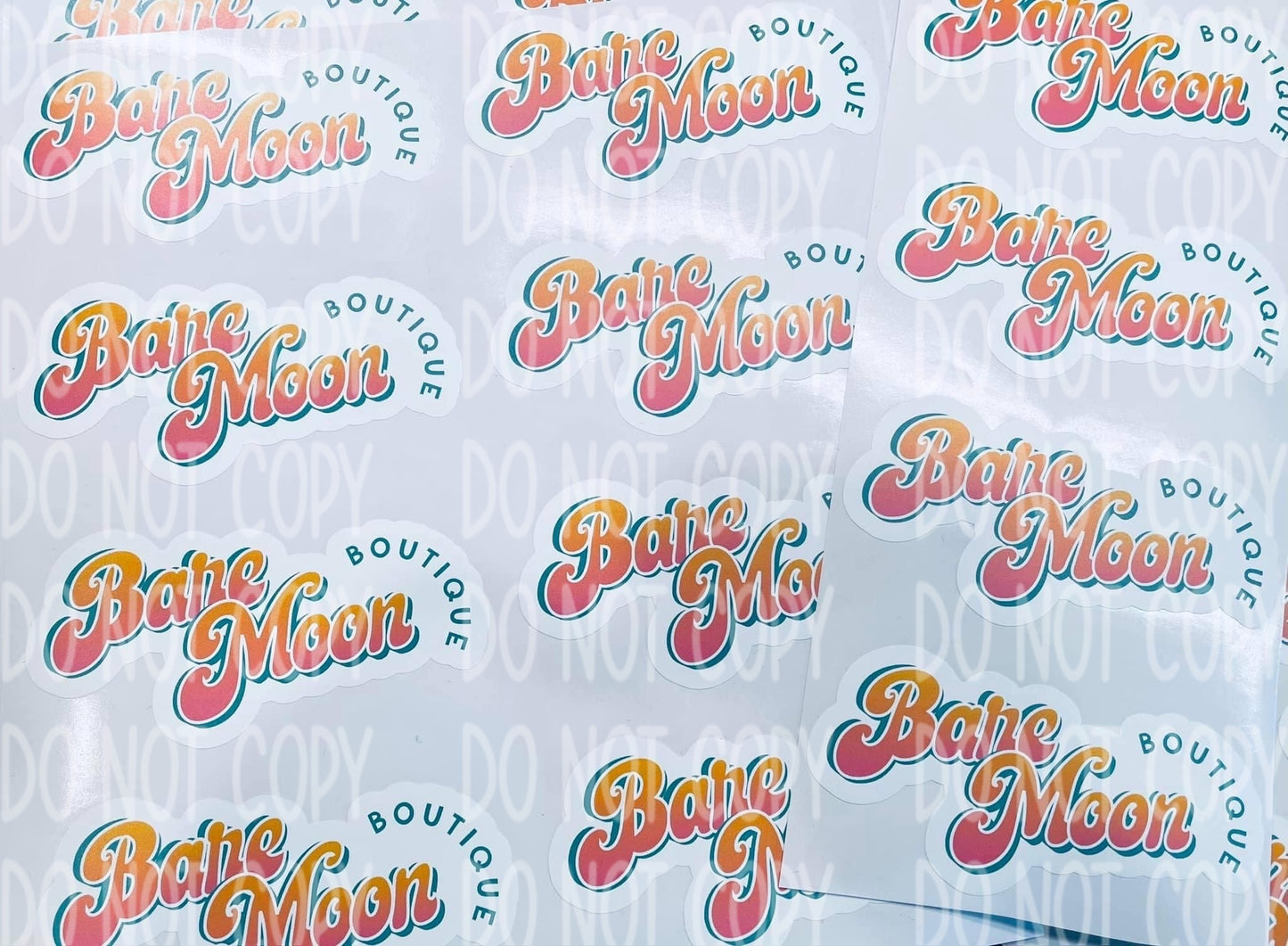 MYSTERY DIE CUT/SHEET Custom QR Code Promotional Stickers (10-14 business day TAT)