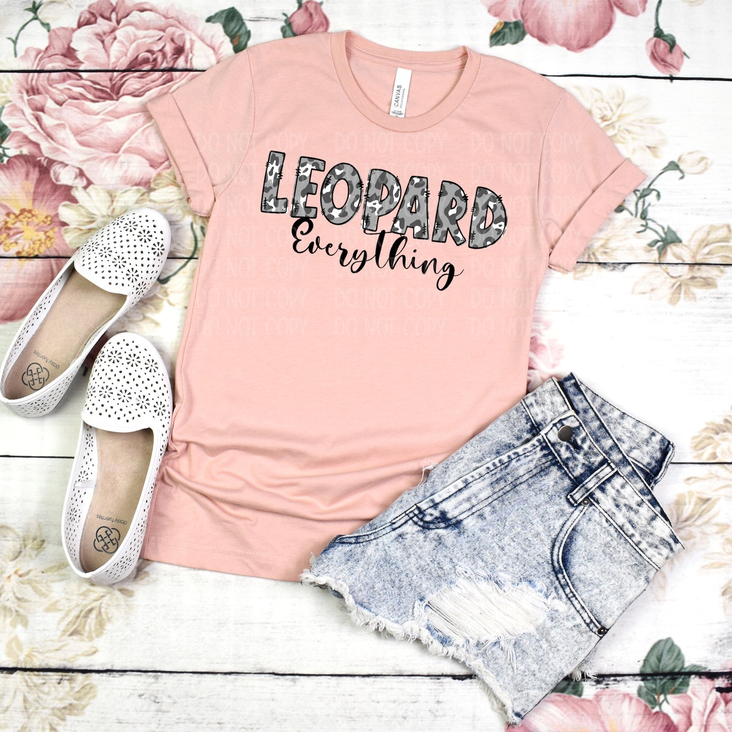 DTF TRANSFER Leopard Everything