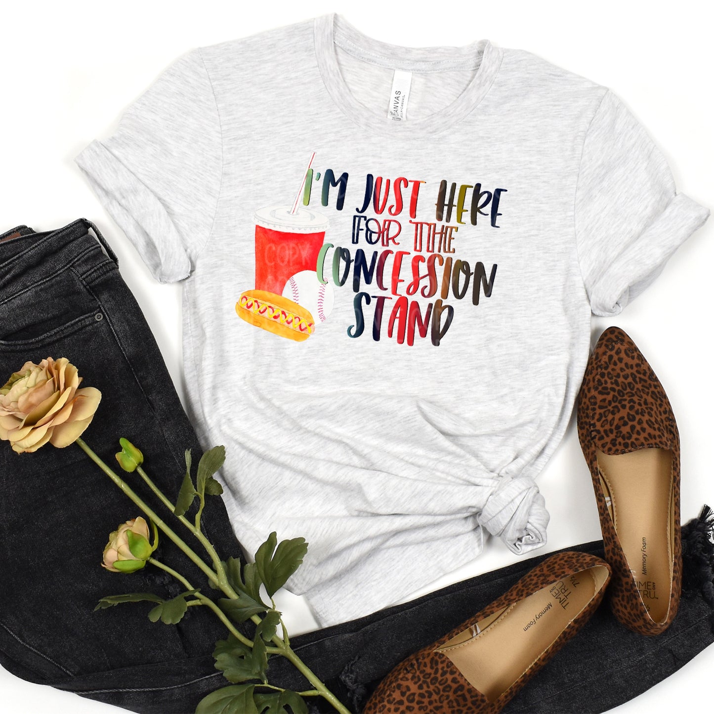 DTF TRANSFER I'm Just Here For The Concession Stand