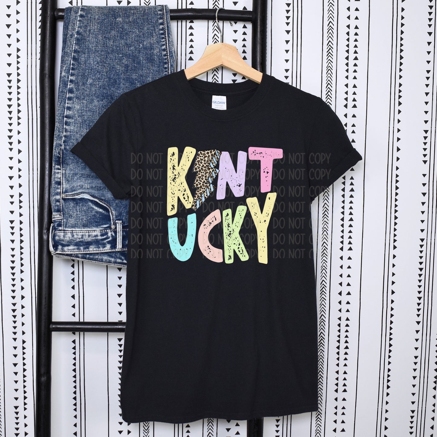 DTF TRANSFER Kentucky (Pastel/Lightning Bolt)