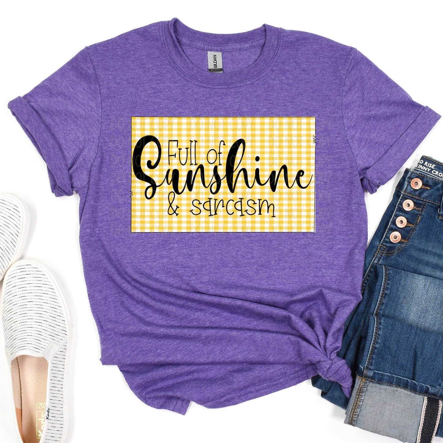 DTF TRANSFER Full Of Sunshine & Sarcasm