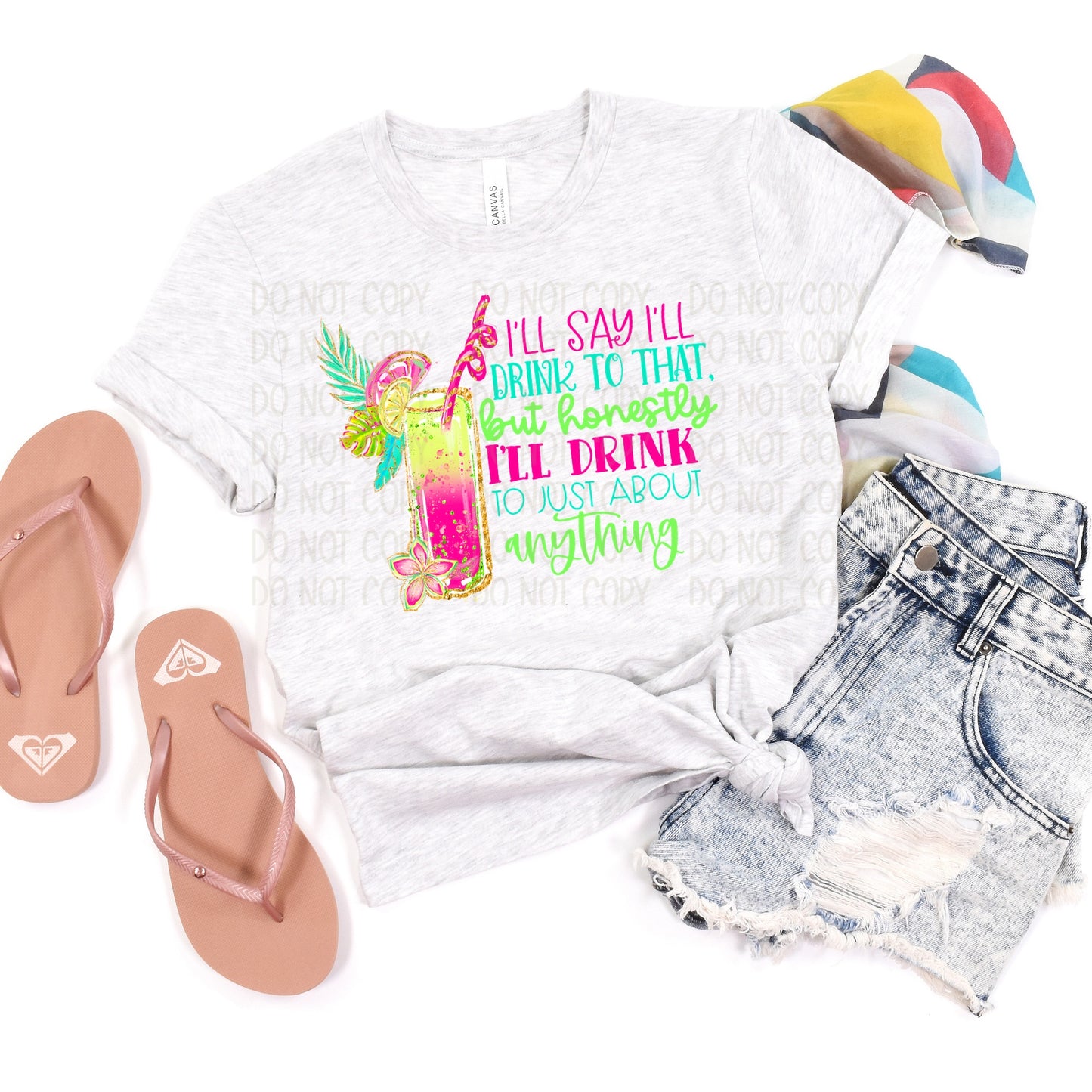 DTF TRANSFER I'll Drink To That