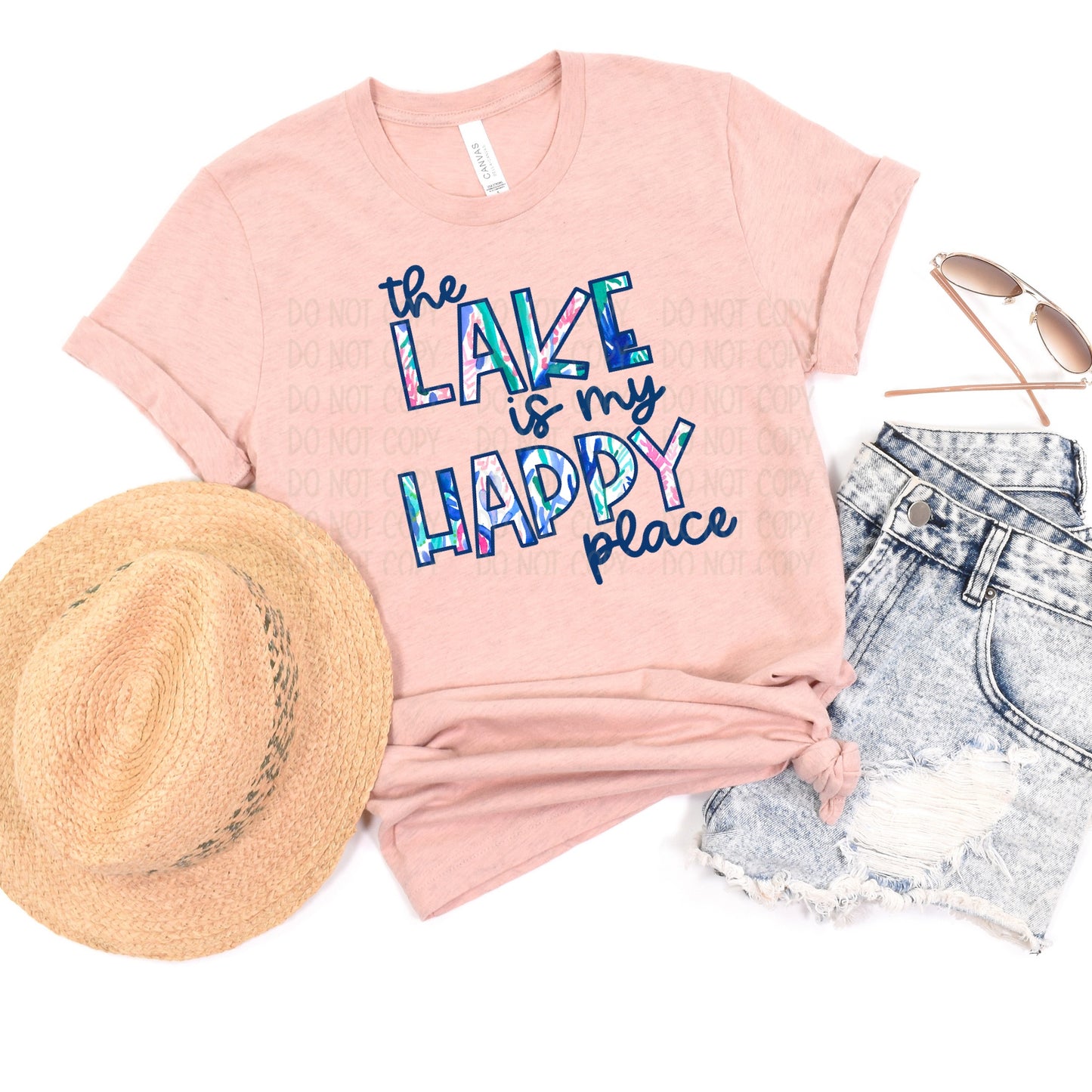 DTF TRANSFER The Lake Is My Happy Place