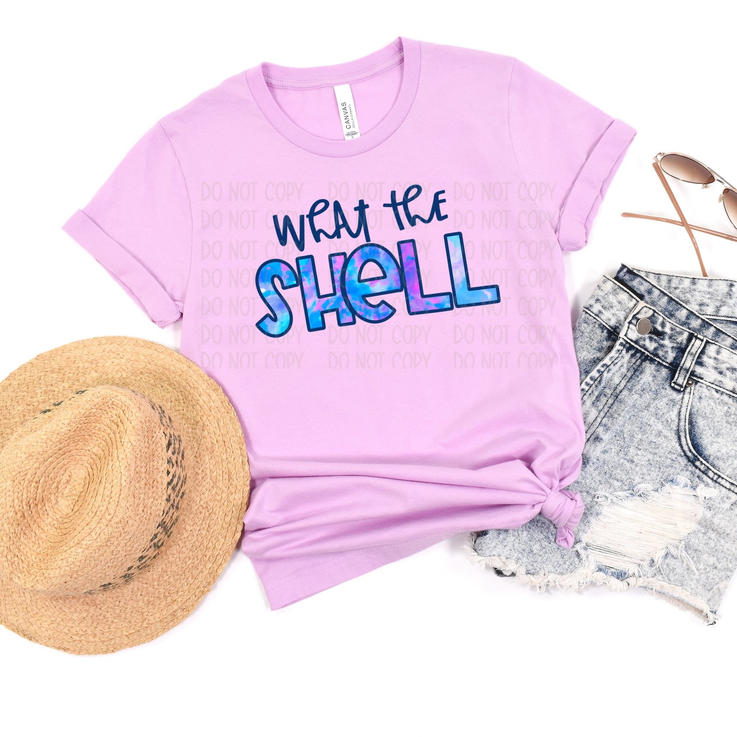 DTF TRANSFER What The Shell