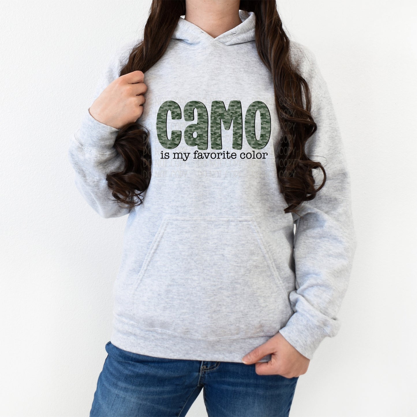 DTF TRANSFER Camo Is My Favorite Color