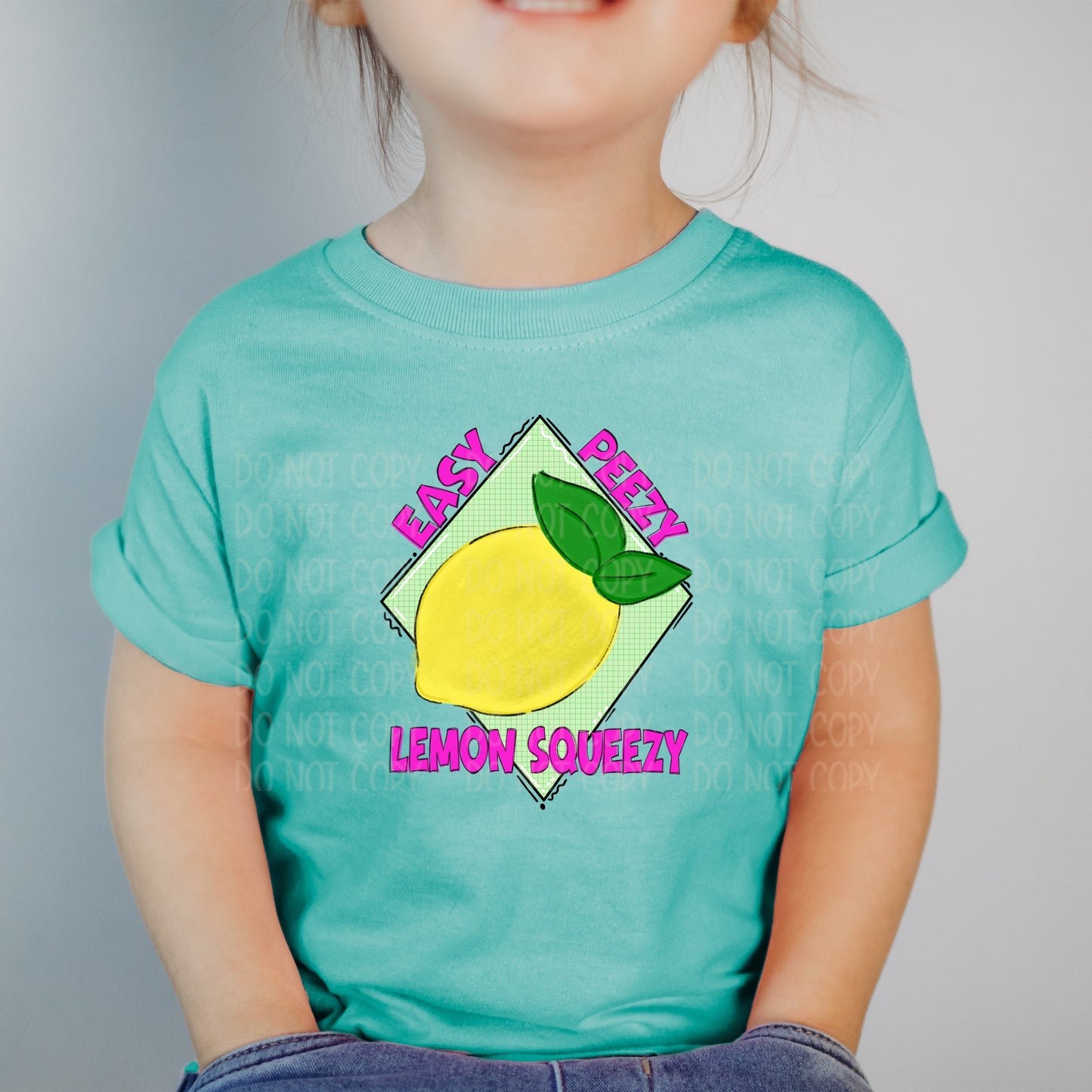 DTF TRANSFER Easy Peezy Lemon Squeezy