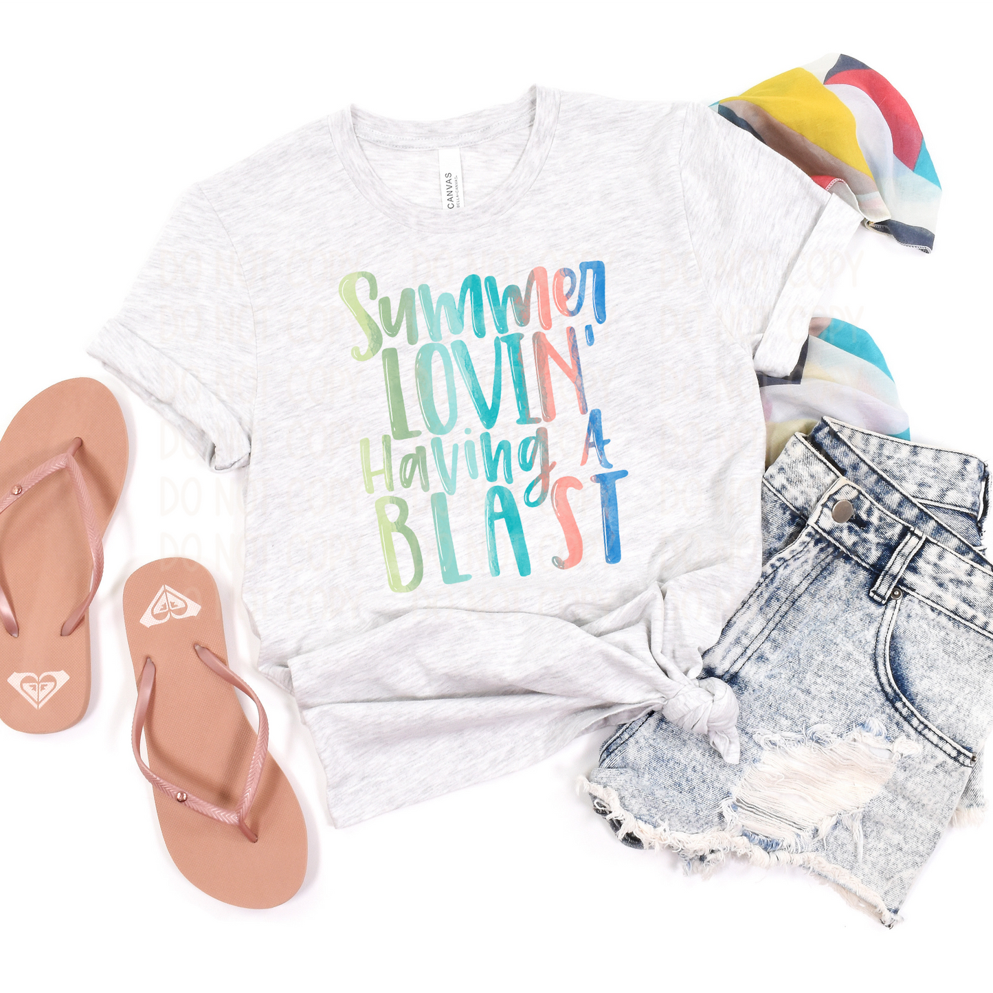 DTF TRANSFER Summer Lovin' Having A Blast