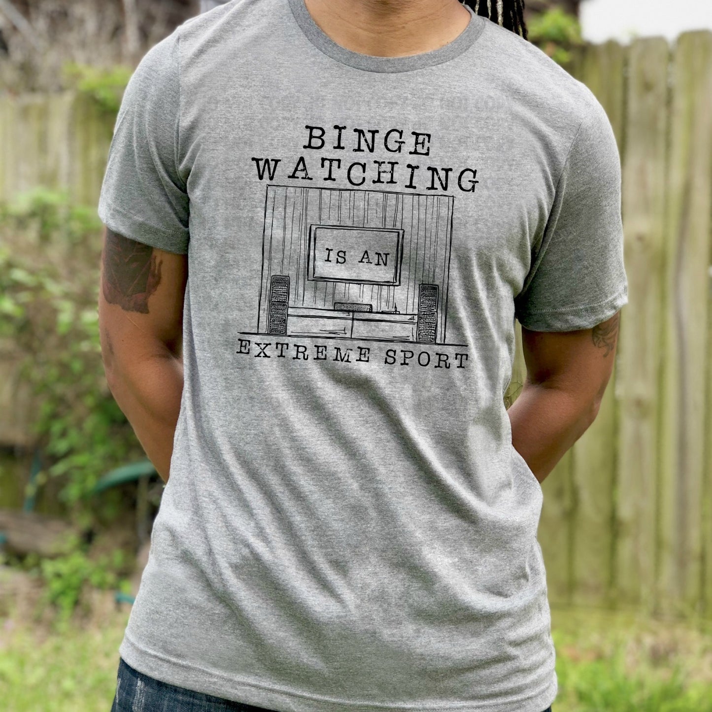 DTF TRANSFER Binge Watching Is An Extreme Sport