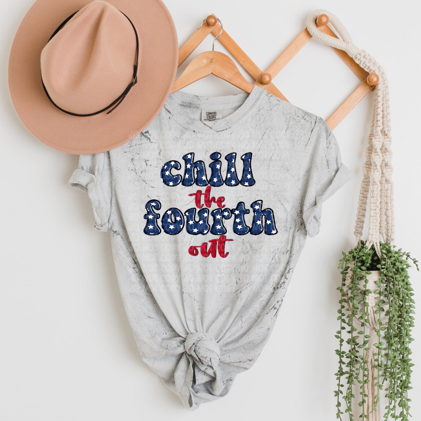 DTF TRANSFER Chill The Fourth Out