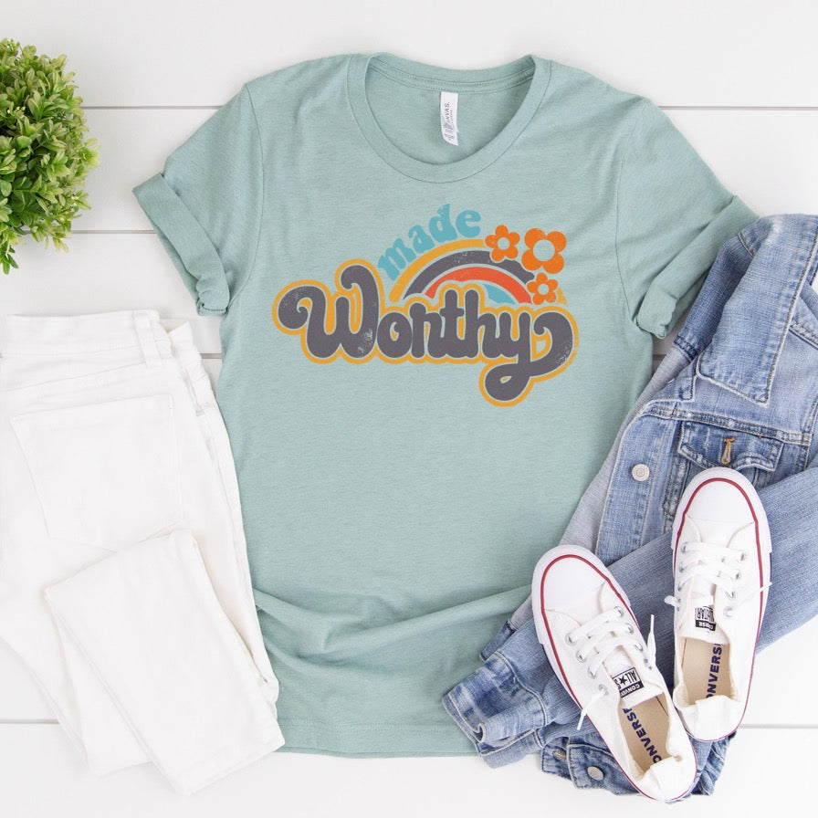 DTF TRANSFER Made Worthy Retro