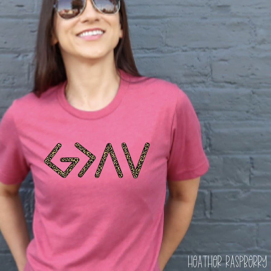 DTF TRANSFER God Is Greater Than The Highs And The Lows