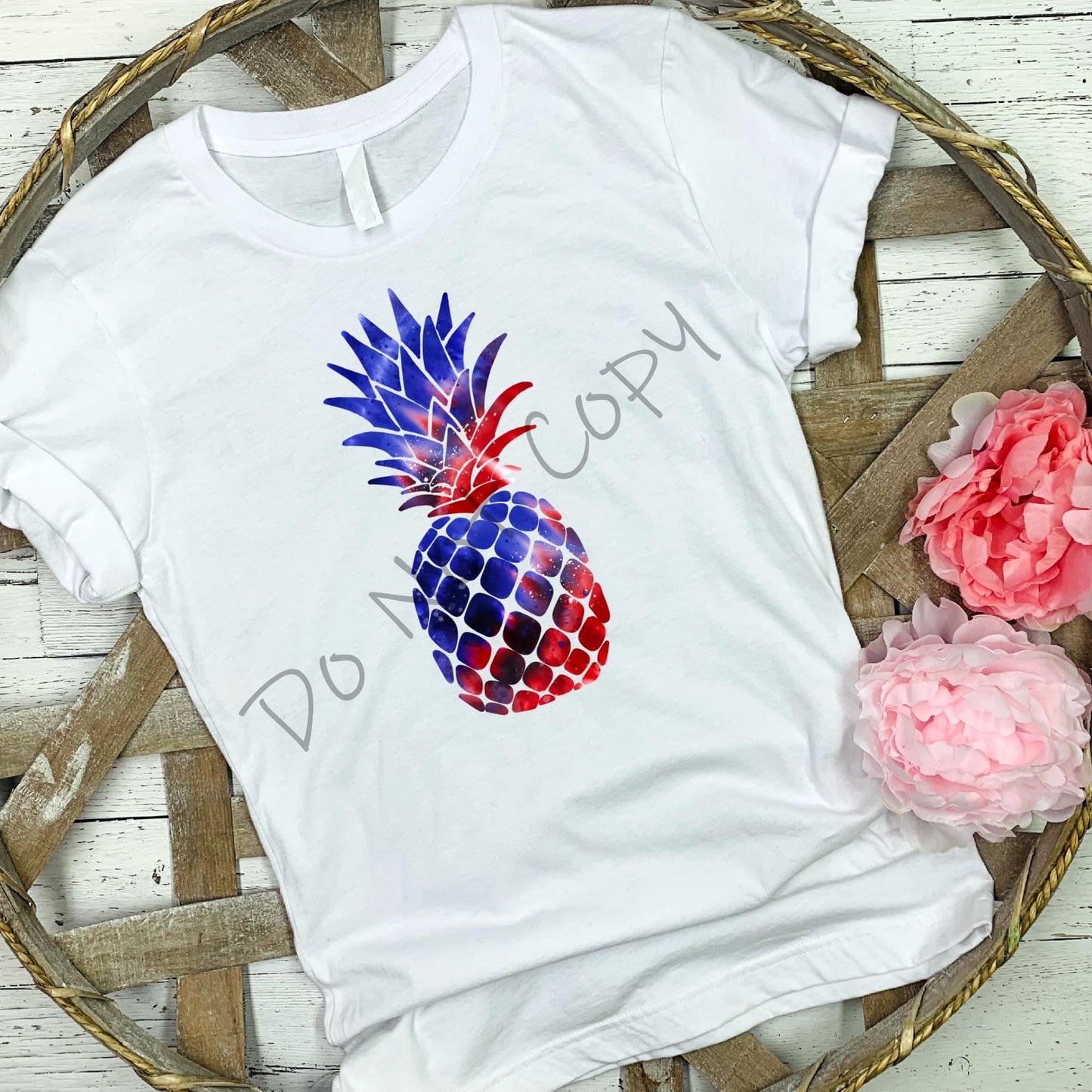 DTF TRANSFER Pineapple -RWB