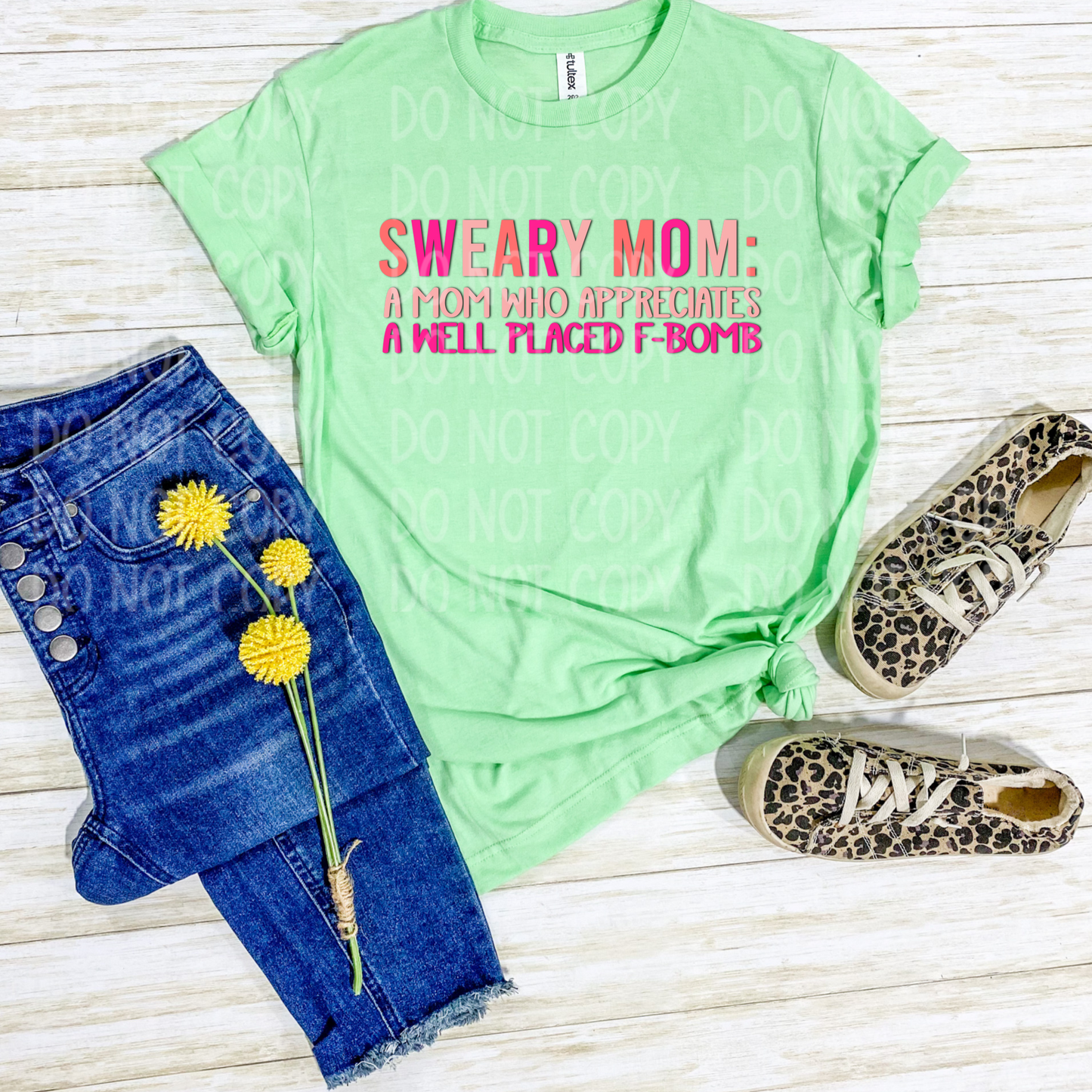 DTF TRANSFER Sweary Mom