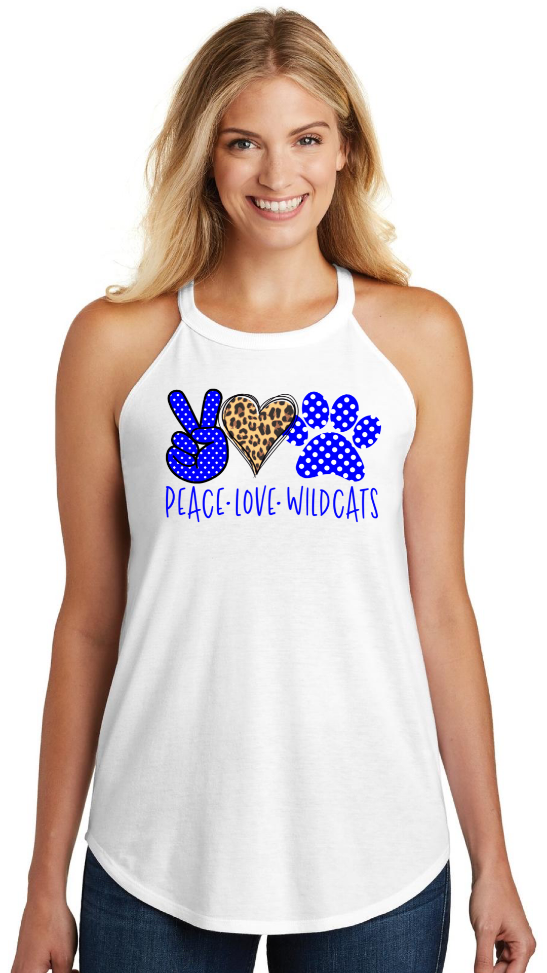 DTF TRANSFER Peace Love Wildcats
