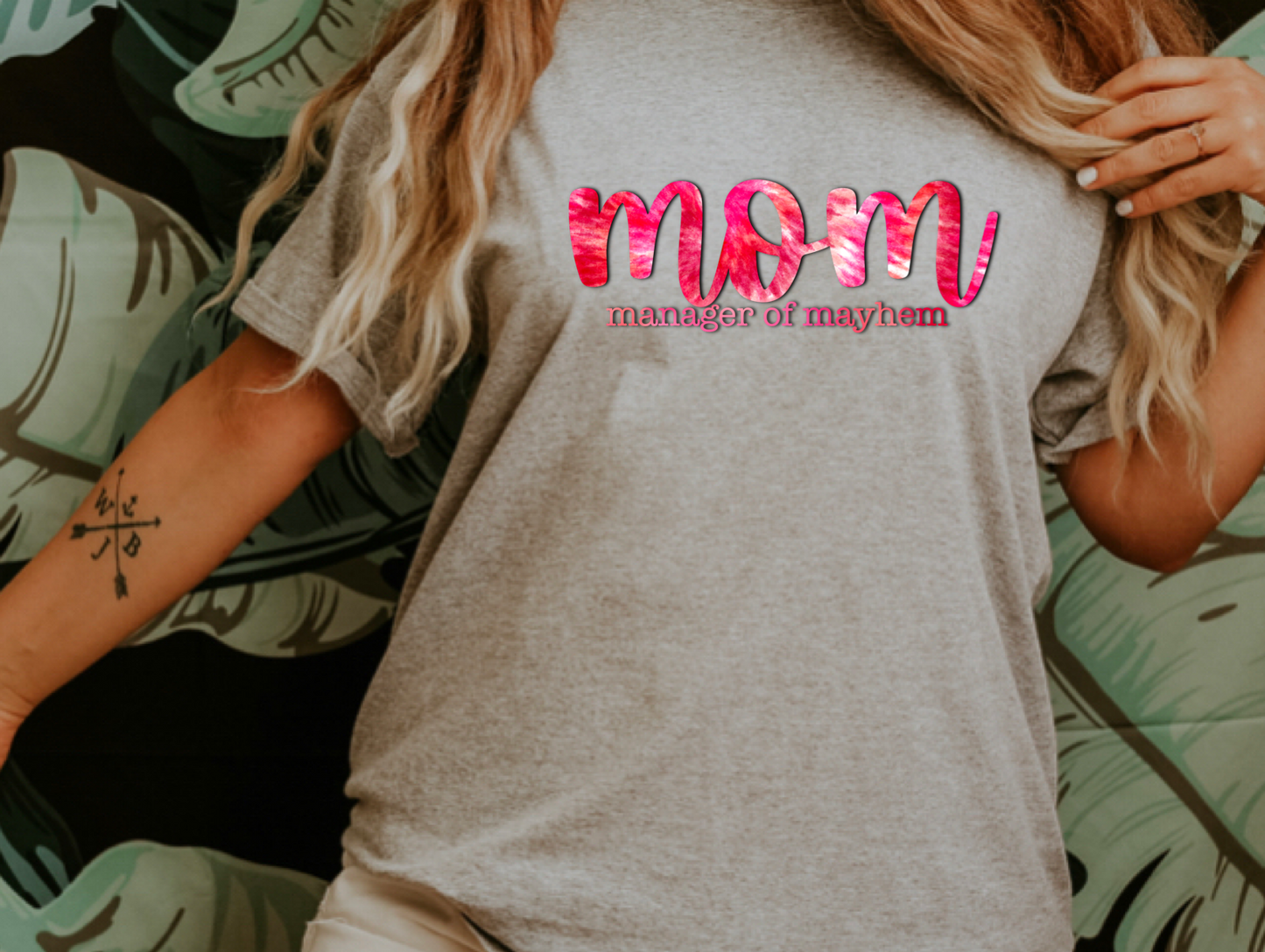 DTF TRANSFER MOM manager of mayhem