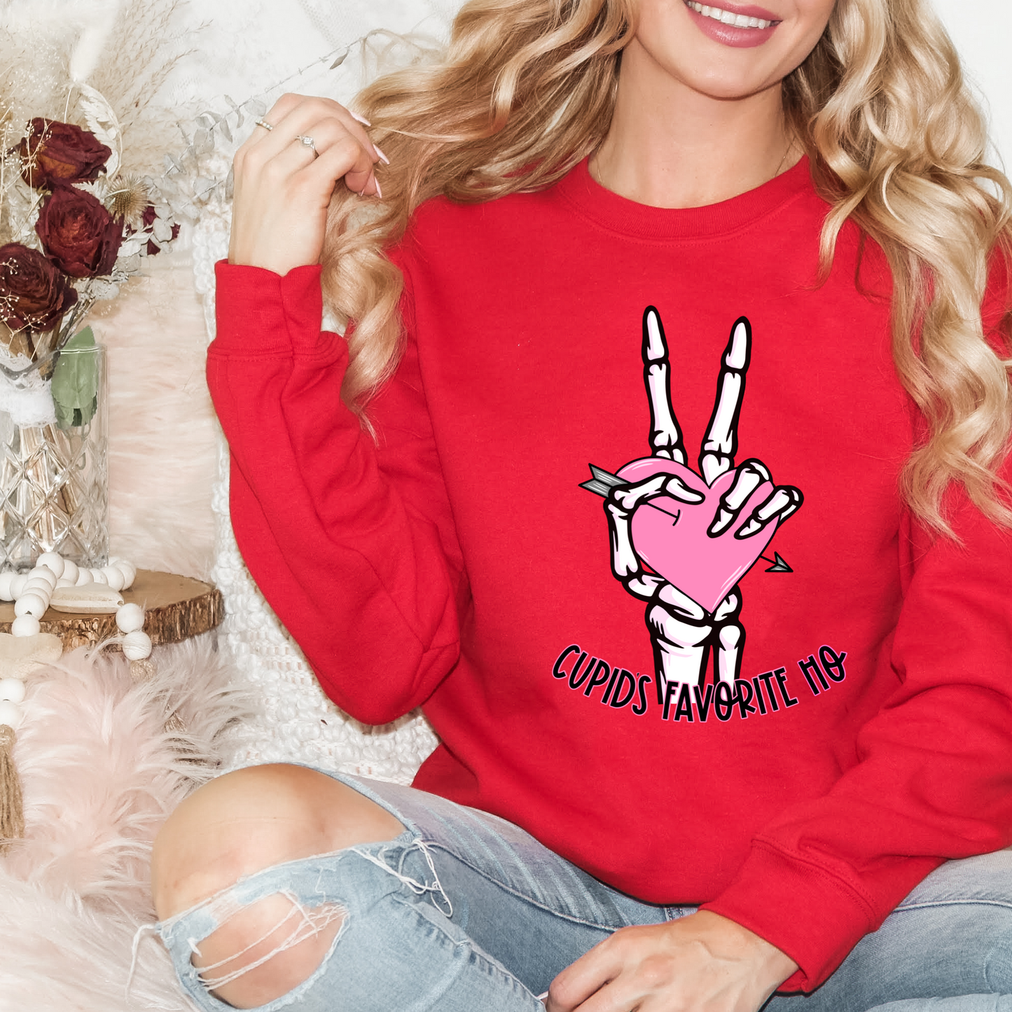 DTF TRANSFER Cupids favorite ho