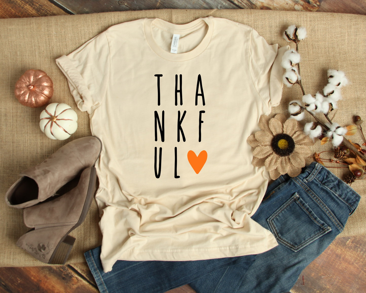 DTF TRANSFER Thankful skinny