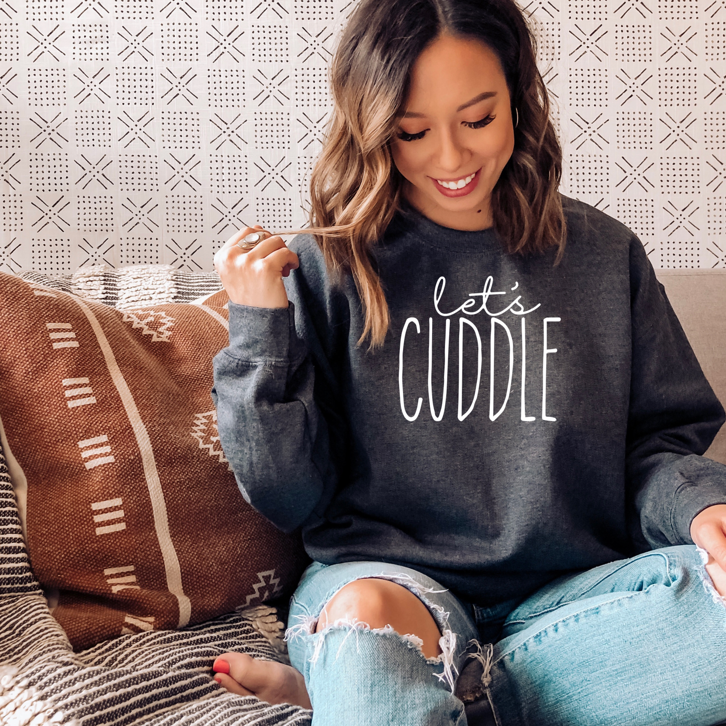 DTF TRANSFER Let's Cuddle