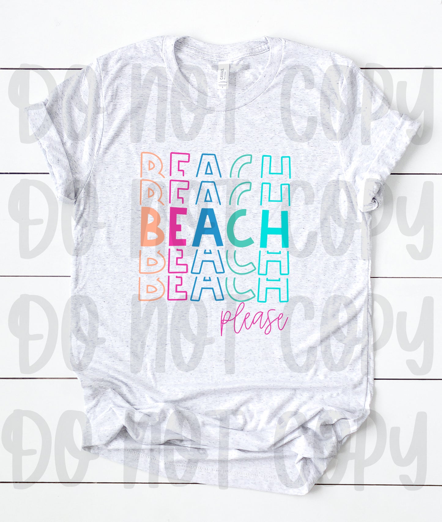 DTF TRANSFER Beach please