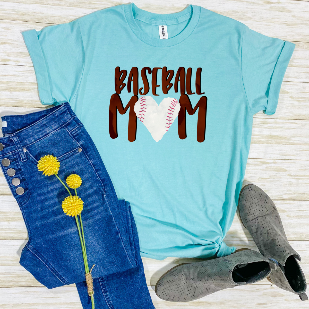 DTF TRANSFER Baseball Mom