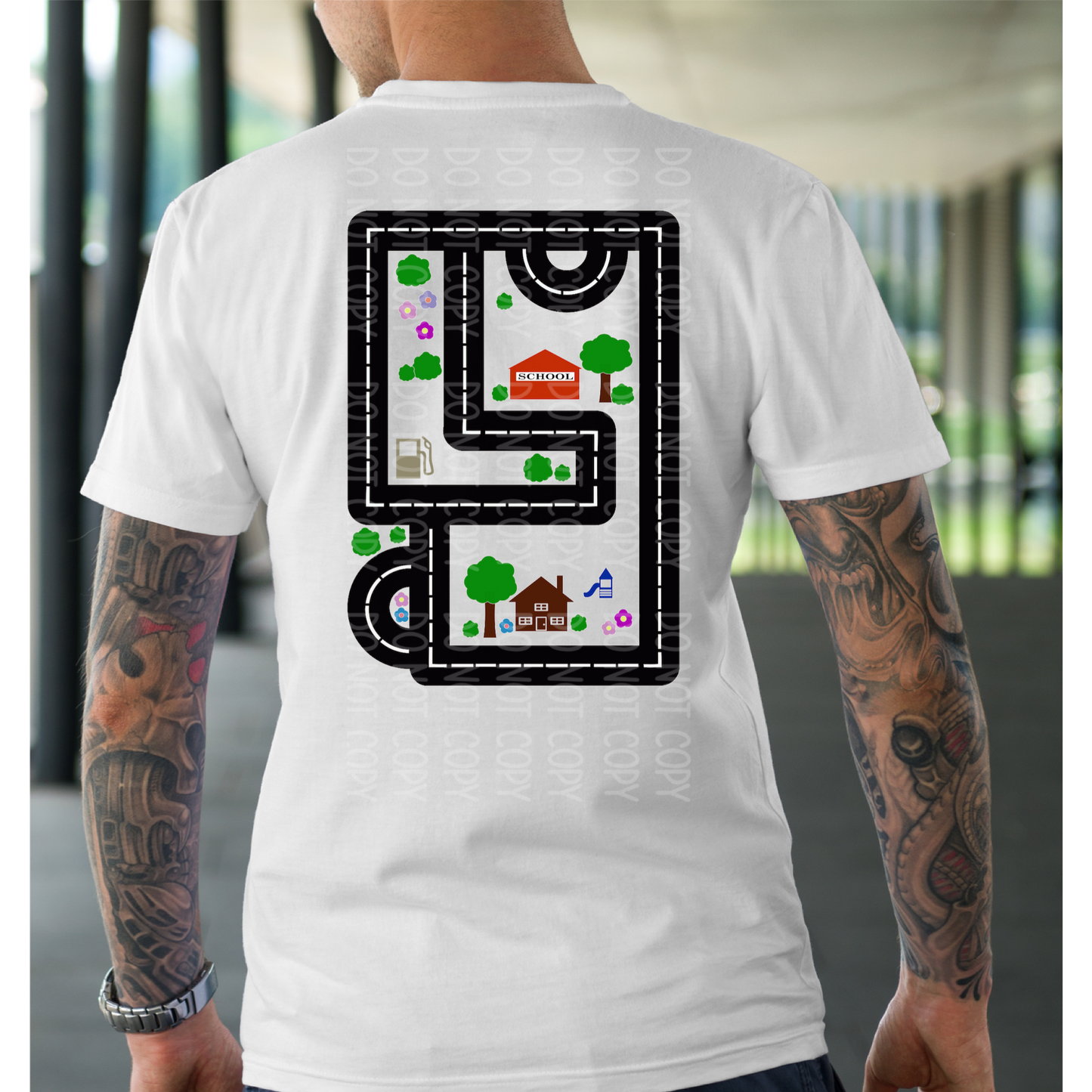 DTF TRANSFER Roadway