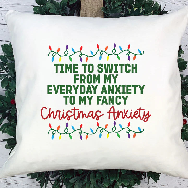 DTF TRANSFER Christmas Anxiety